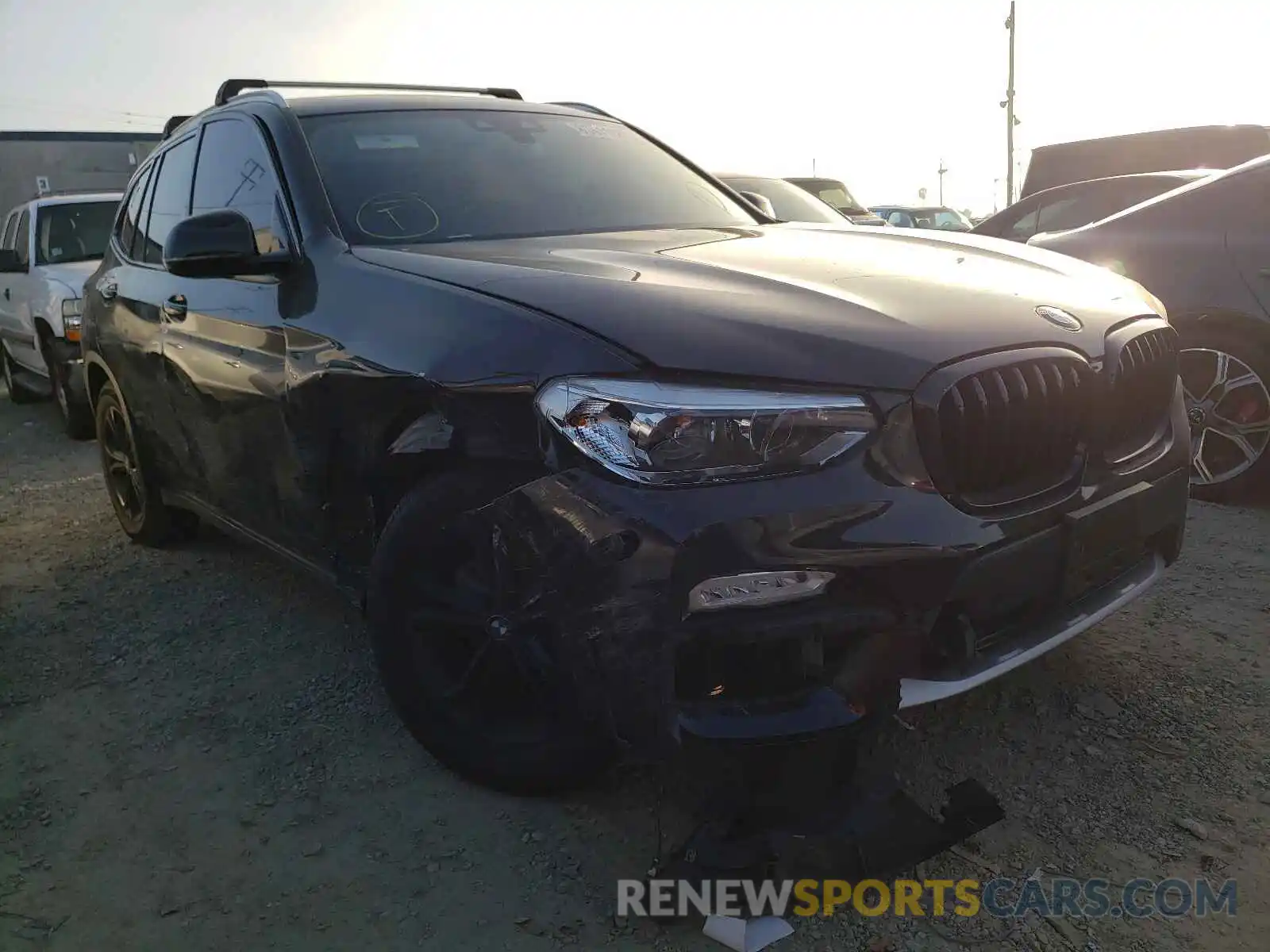 1 Photograph of a damaged car 5UXTR7C51KLA48435 BMW X3 2019