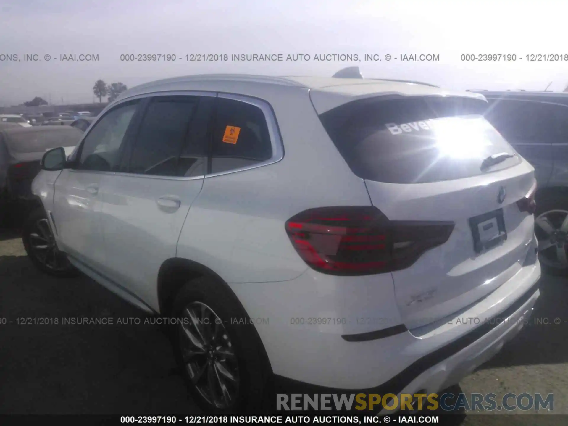 3 Photograph of a damaged car 5UXTR7C51KLE94715 BMW X3 2019