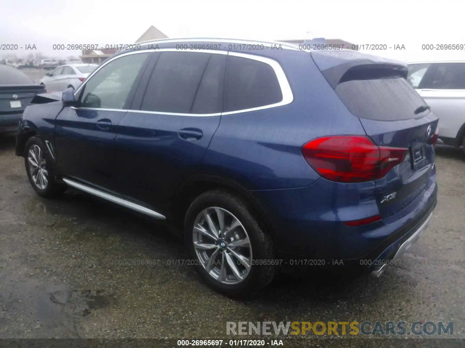 3 Photograph of a damaged car 5UXTR7C51KLE96643 BMW X3 2019