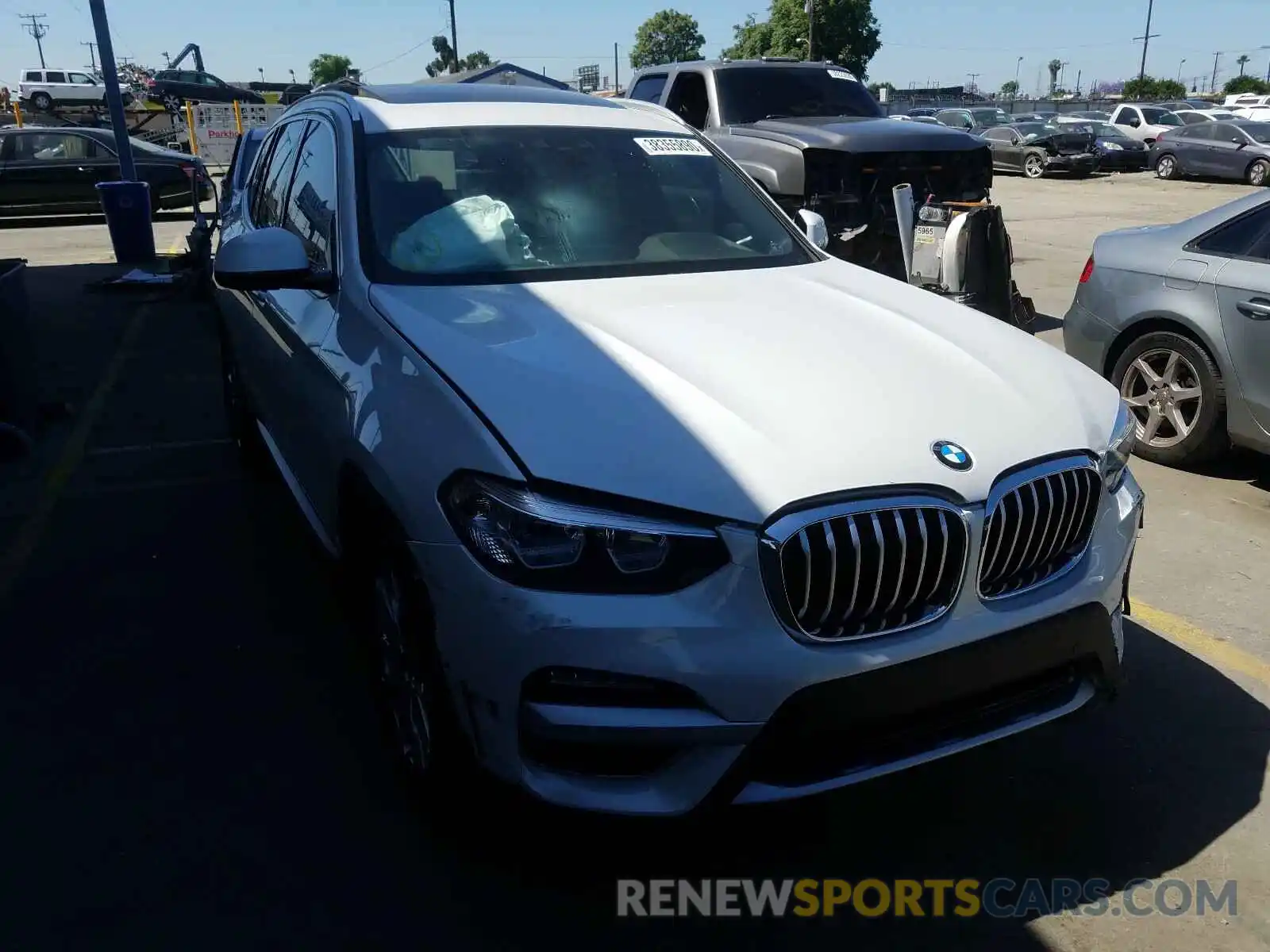 9 Photograph of a damaged car 5UXTR7C51KLE96691 BMW X3 2019