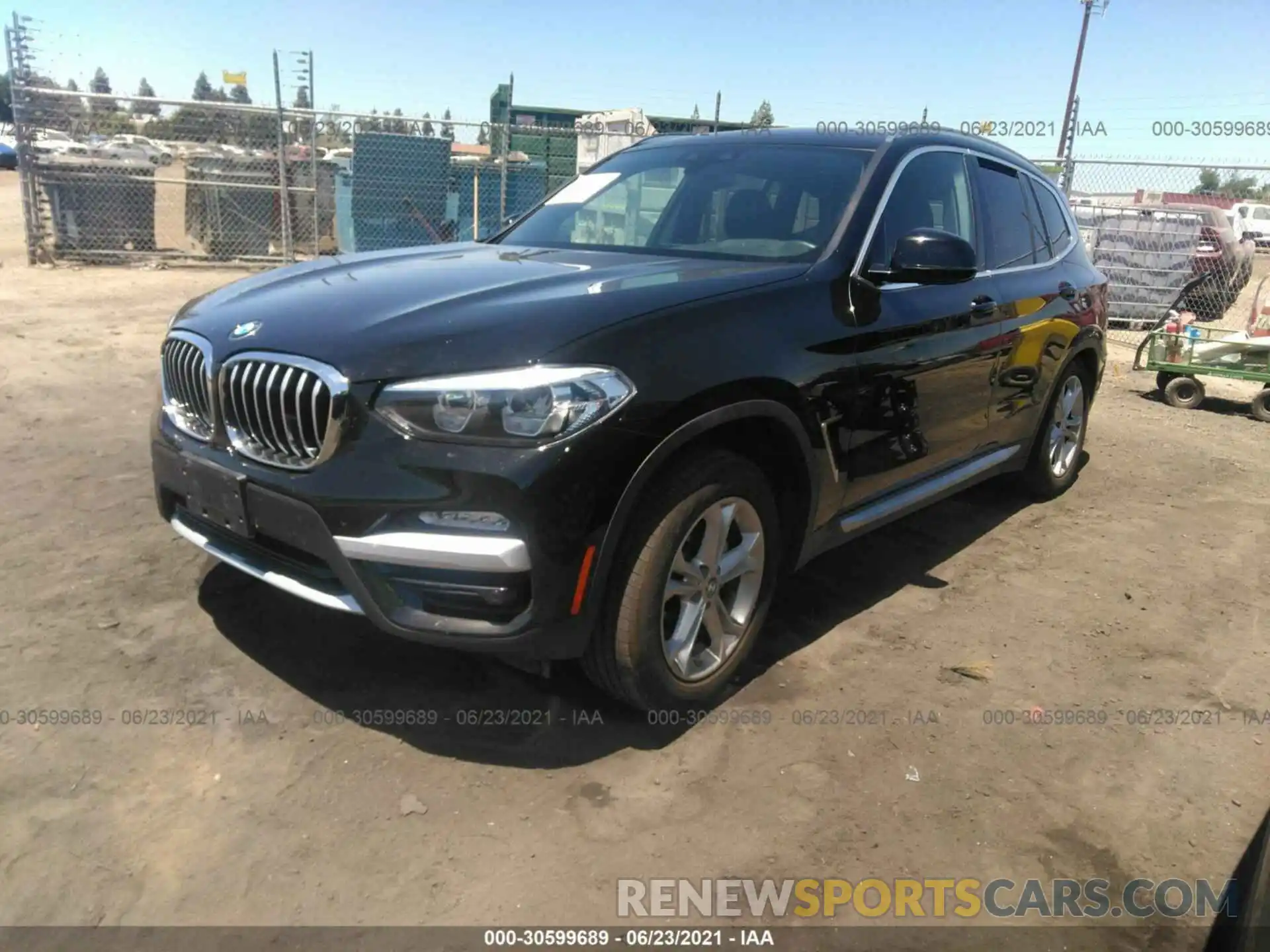 2 Фотография поврежденного автомобиля 5UXTR7C51KLE97128 BMW X3 2019