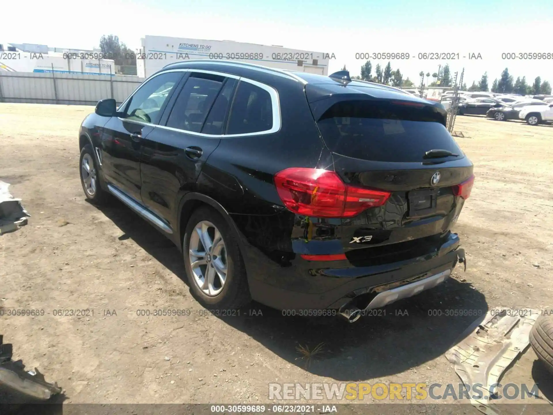 3 Photograph of a damaged car 5UXTR7C51KLE97128 BMW X3 2019