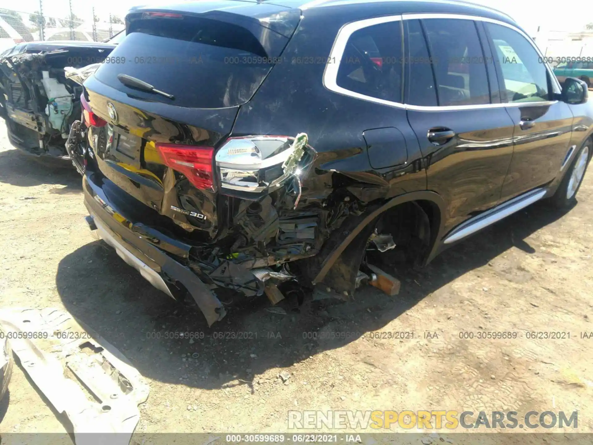 6 Photograph of a damaged car 5UXTR7C51KLE97128 BMW X3 2019