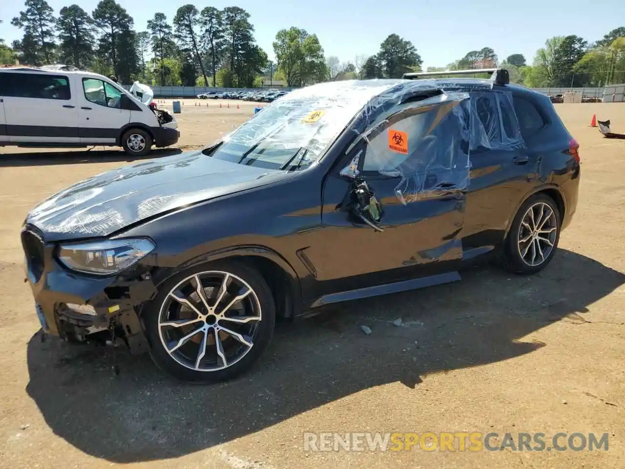 1 Photograph of a damaged car 5UXTR7C51KLE97467 BMW X3 2019