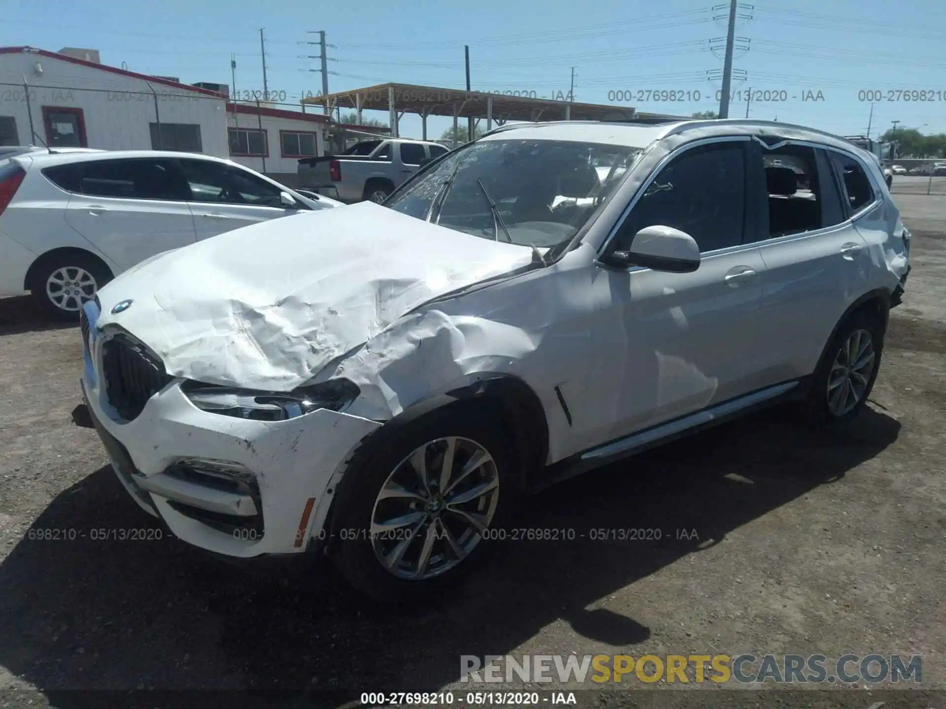 2 Photograph of a damaged car 5UXTR7C51KLE98389 BMW X3 2019