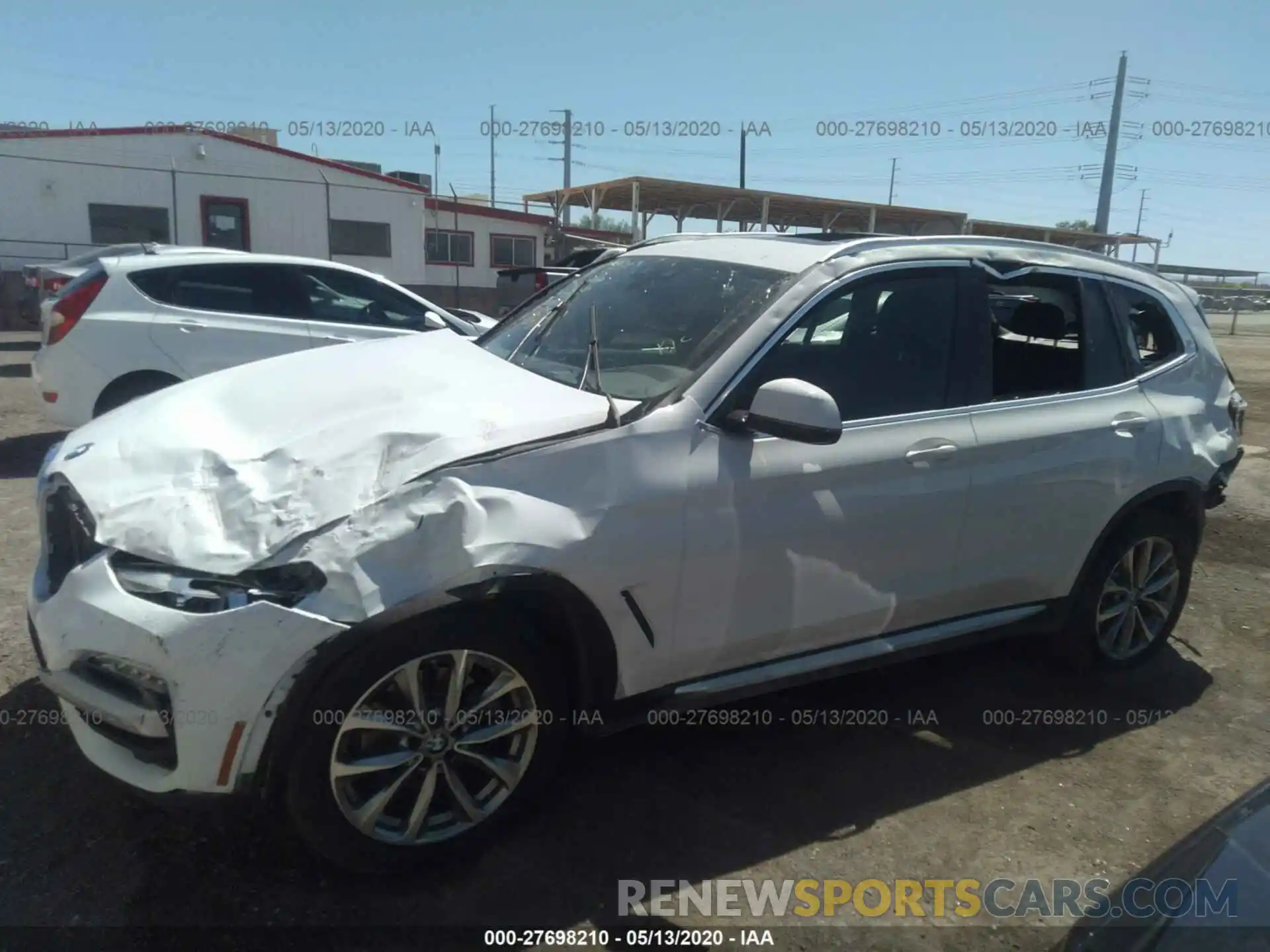 6 Photograph of a damaged car 5UXTR7C51KLE98389 BMW X3 2019