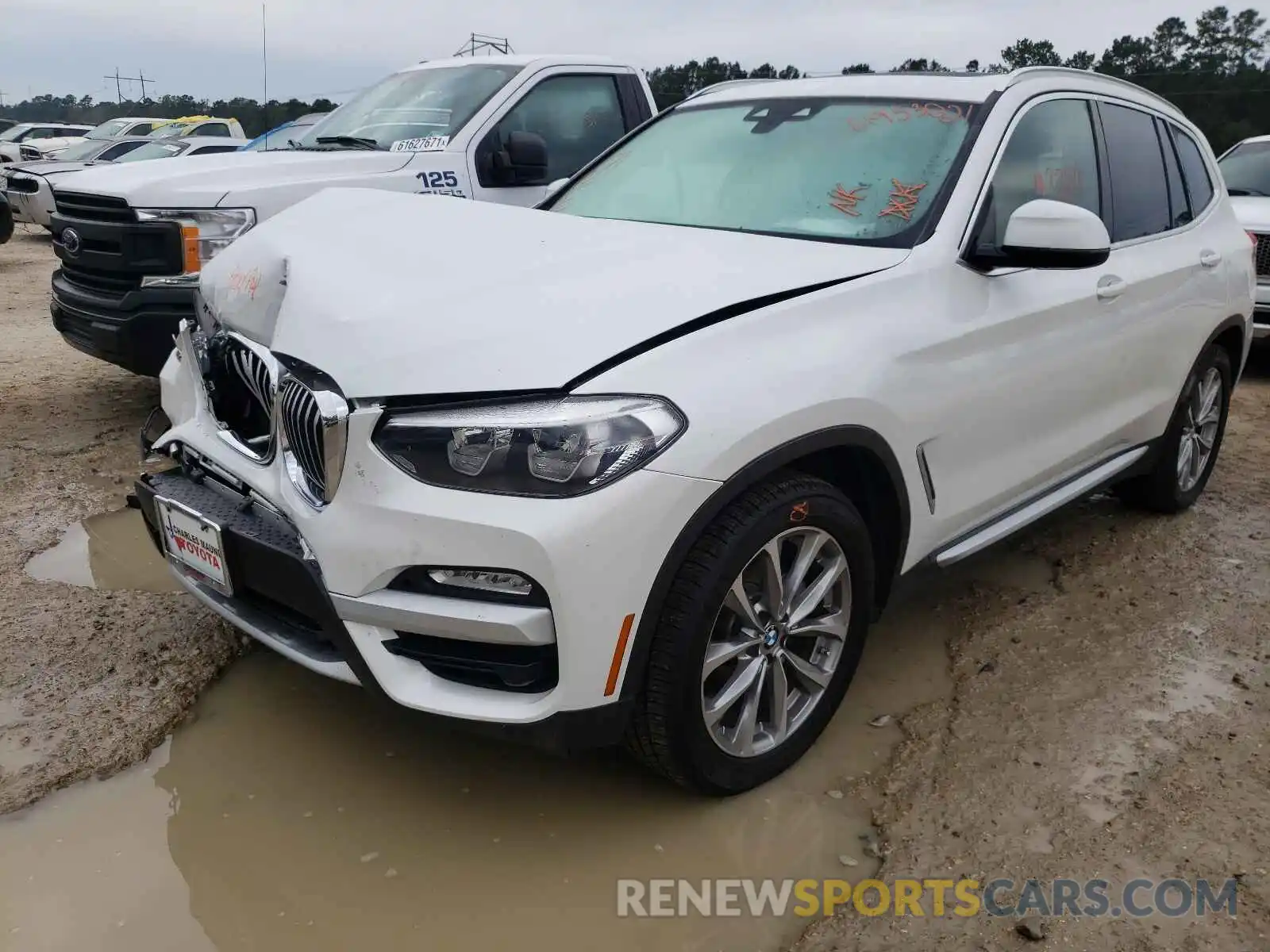 2 Photograph of a damaged car 5UXTR7C51KLE98702 BMW X3 2019