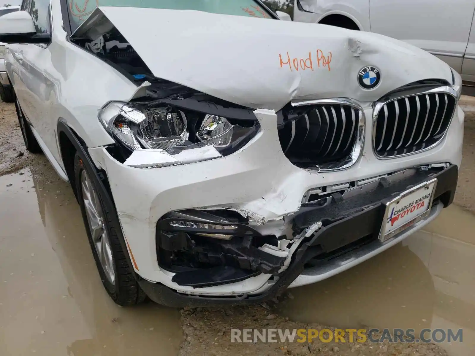 9 Photograph of a damaged car 5UXTR7C51KLE98702 BMW X3 2019