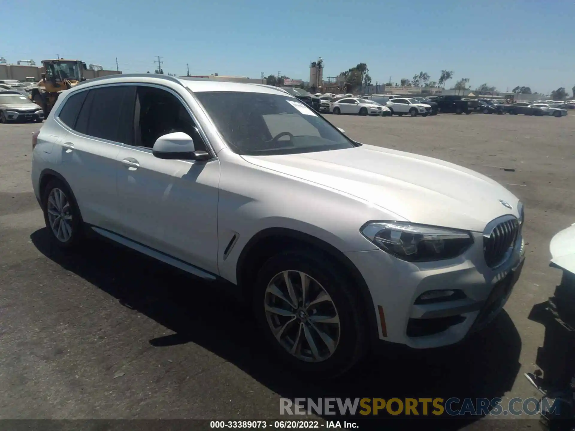 1 Photograph of a damaged car 5UXTR7C51KLF23792 BMW X3 2019