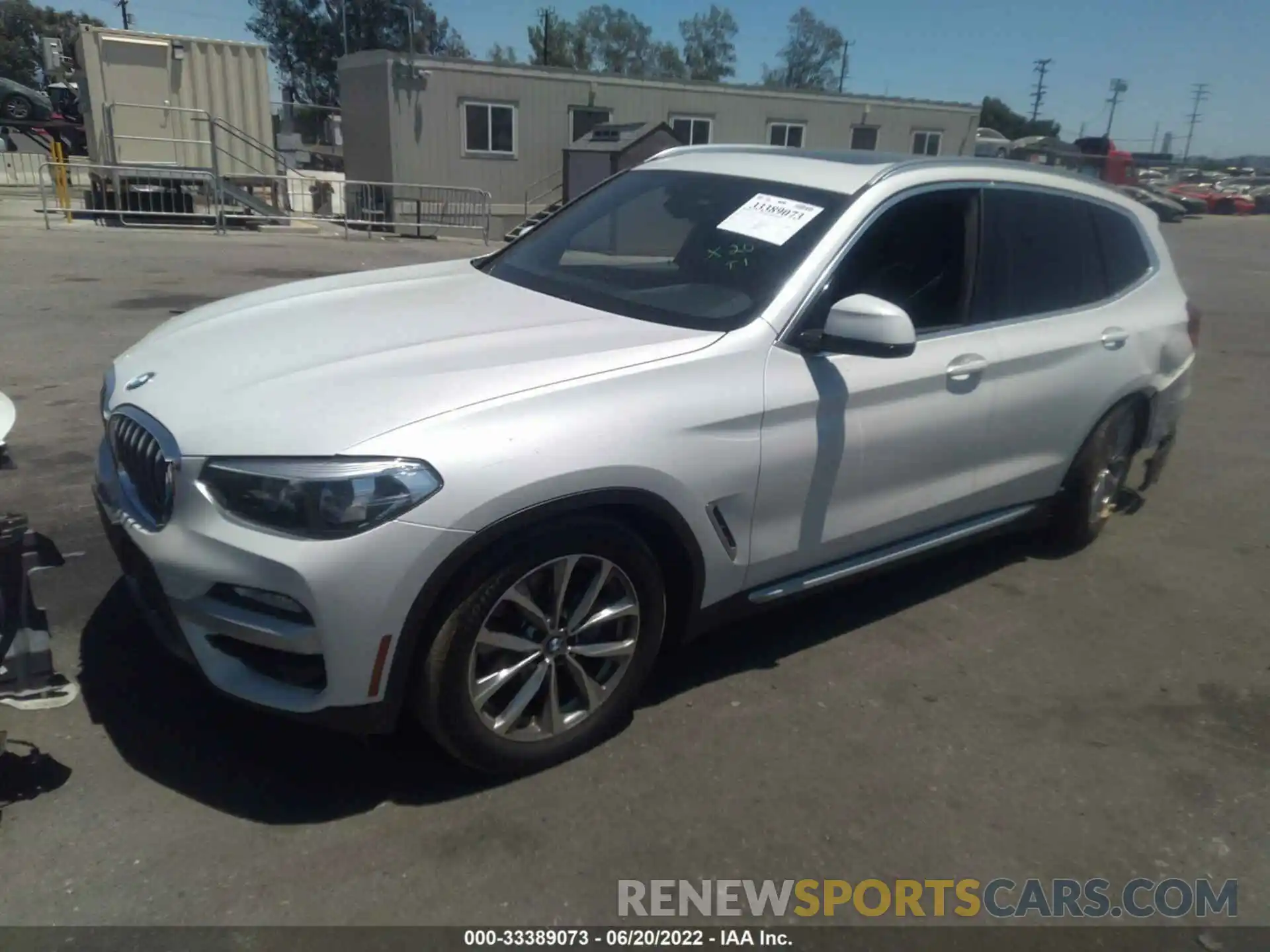 2 Photograph of a damaged car 5UXTR7C51KLF23792 BMW X3 2019