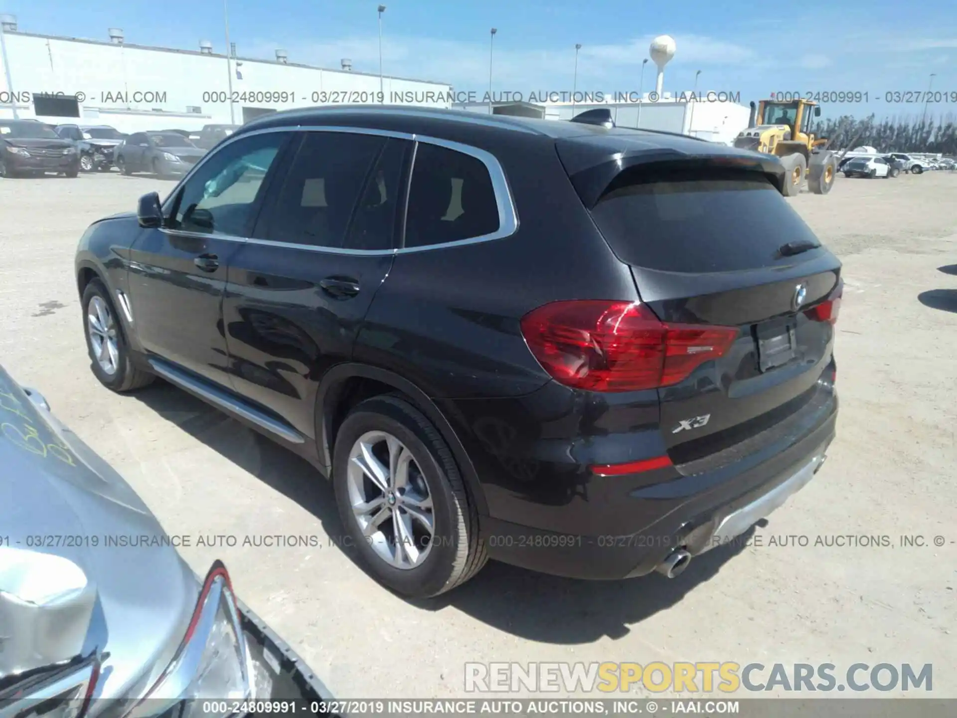 3 Photograph of a damaged car 5UXTR7C51KLF27048 BMW X3 2019