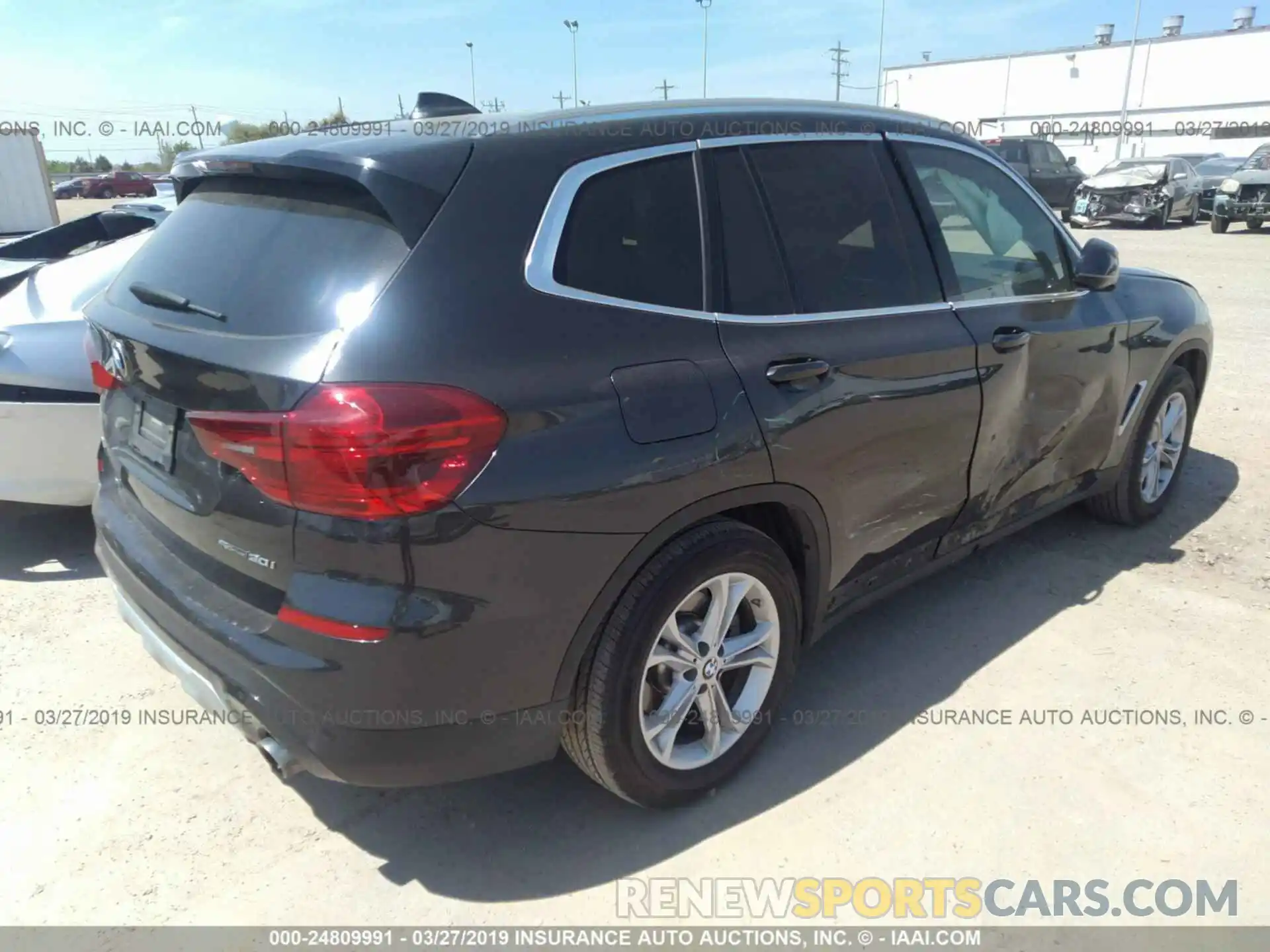 4 Фотография поврежденного автомобиля 5UXTR7C51KLF27048 BMW X3 2019