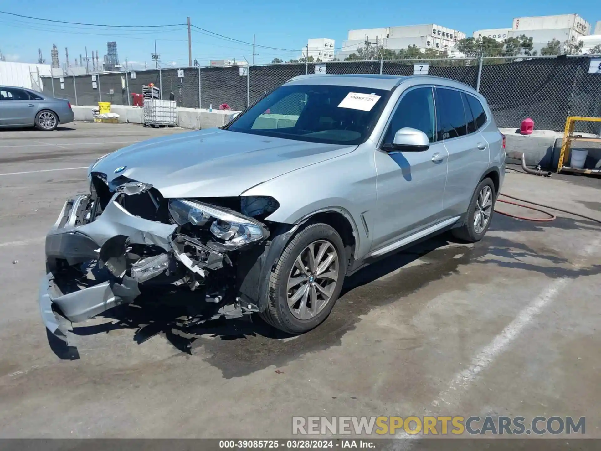 2 Photograph of a damaged car 5UXTR7C51KLF27471 BMW X3 2019