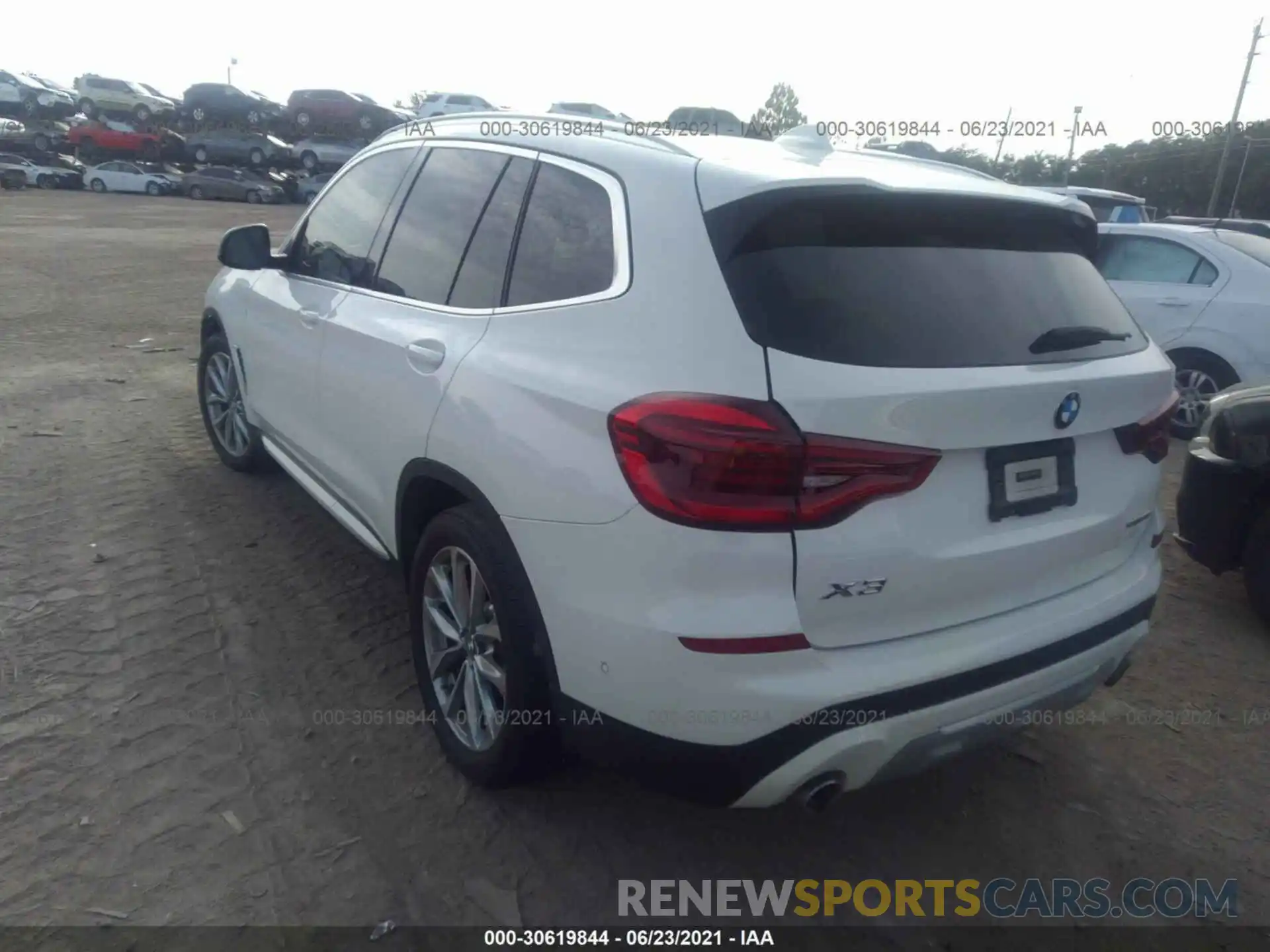 3 Photograph of a damaged car 5UXTR7C51KLF27888 BMW X3 2019