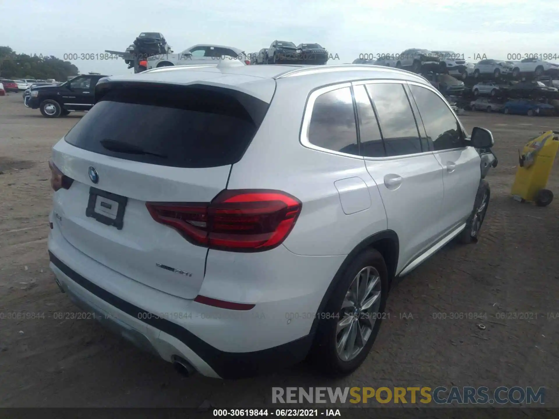 4 Photograph of a damaged car 5UXTR7C51KLF27888 BMW X3 2019