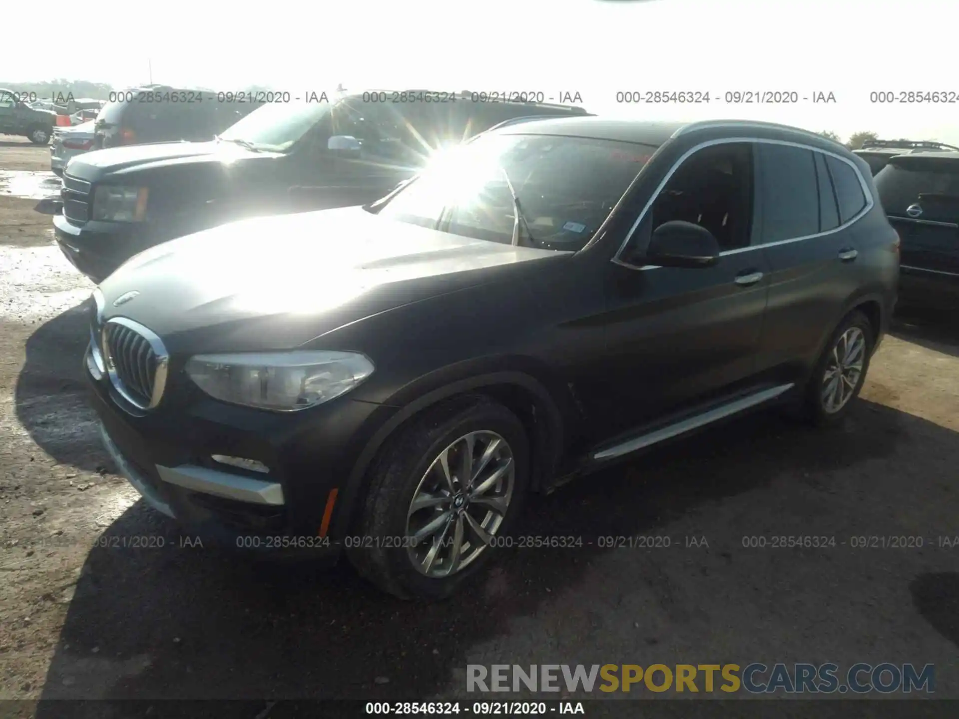 2 Photograph of a damaged car 5UXTR7C51KLF31214 BMW X3 2019