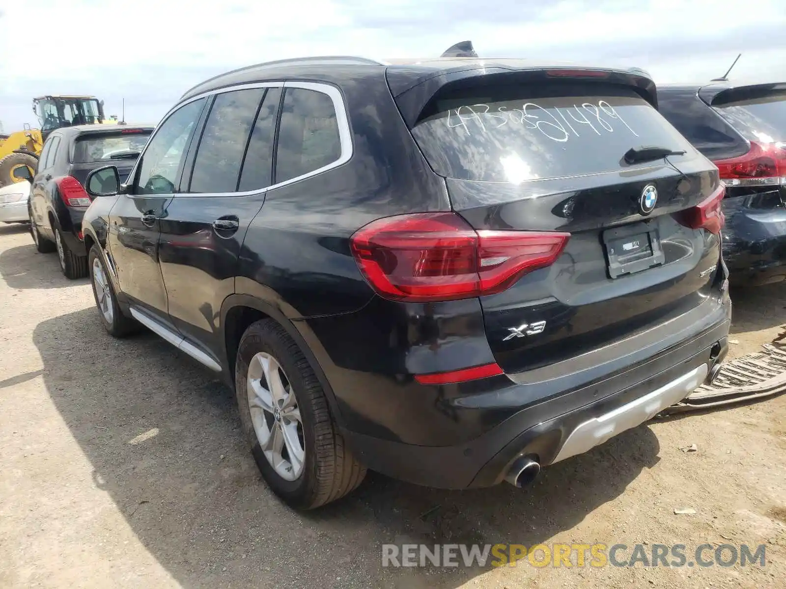 3 Photograph of a damaged car 5UXTR7C51KLF34355 BMW X3 2019