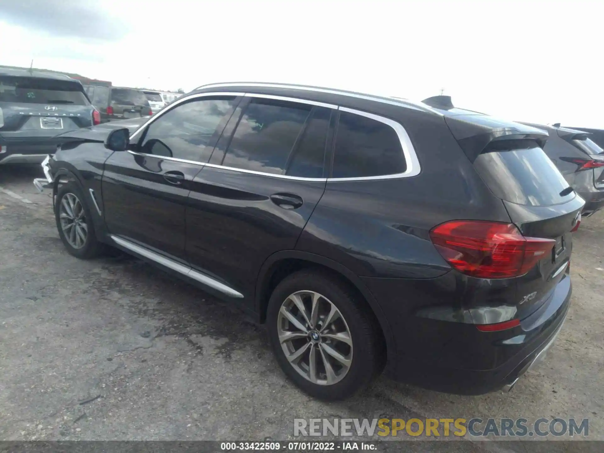 3 Фотография поврежденного автомобиля 5UXTR7C51KLF35456 BMW X3 2019