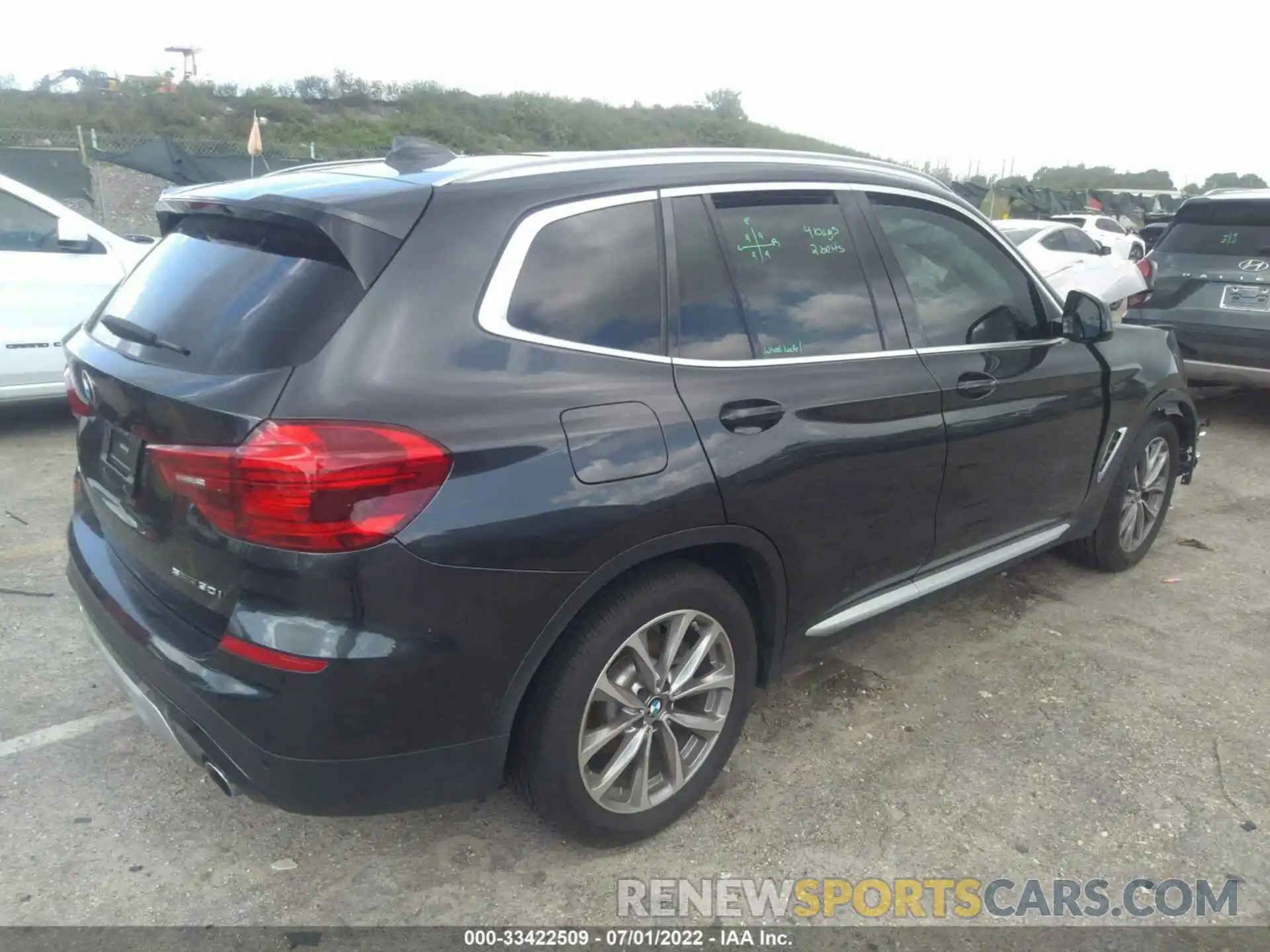 4 Photograph of a damaged car 5UXTR7C51KLF35456 BMW X3 2019