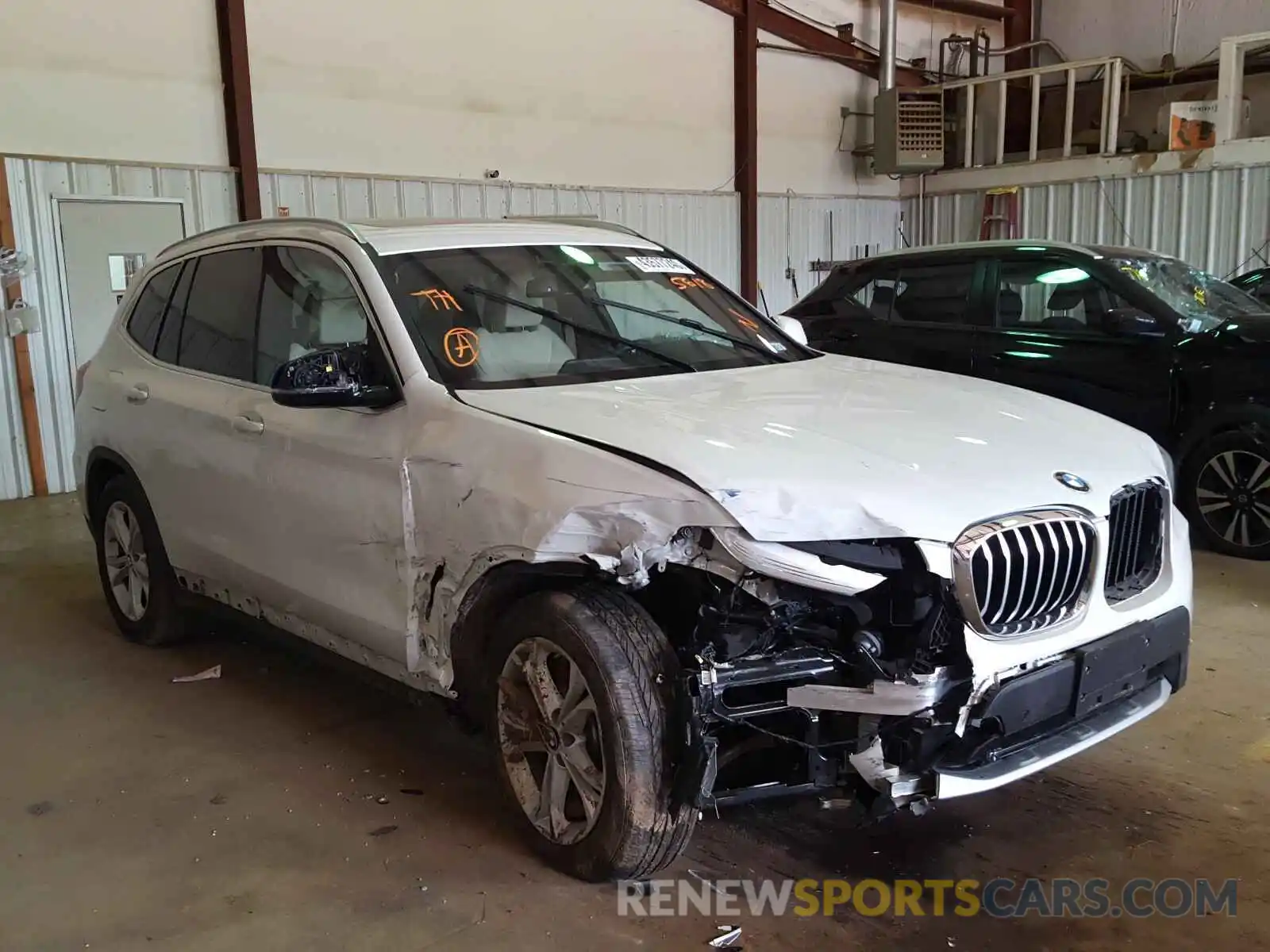 1 Photograph of a damaged car 5UXTR7C51KLF35618 BMW X3 2019