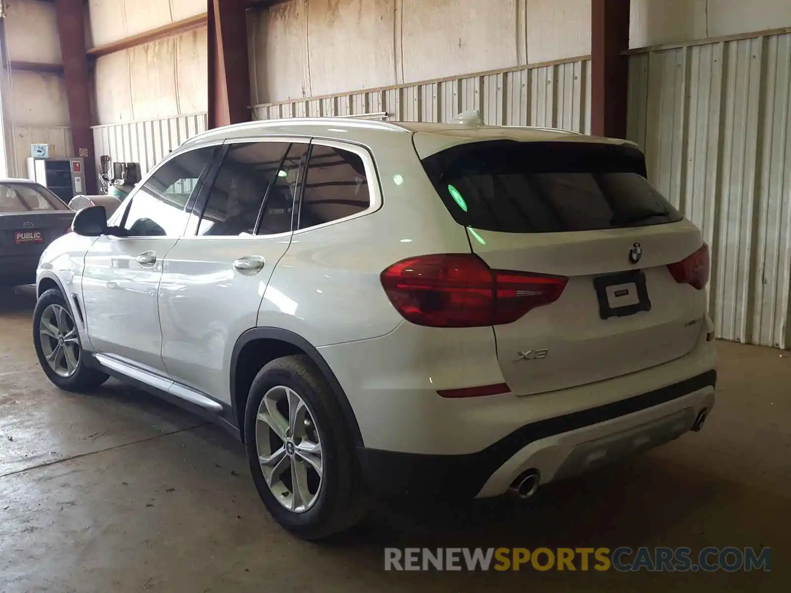 3 Photograph of a damaged car 5UXTR7C51KLF35618 BMW X3 2019