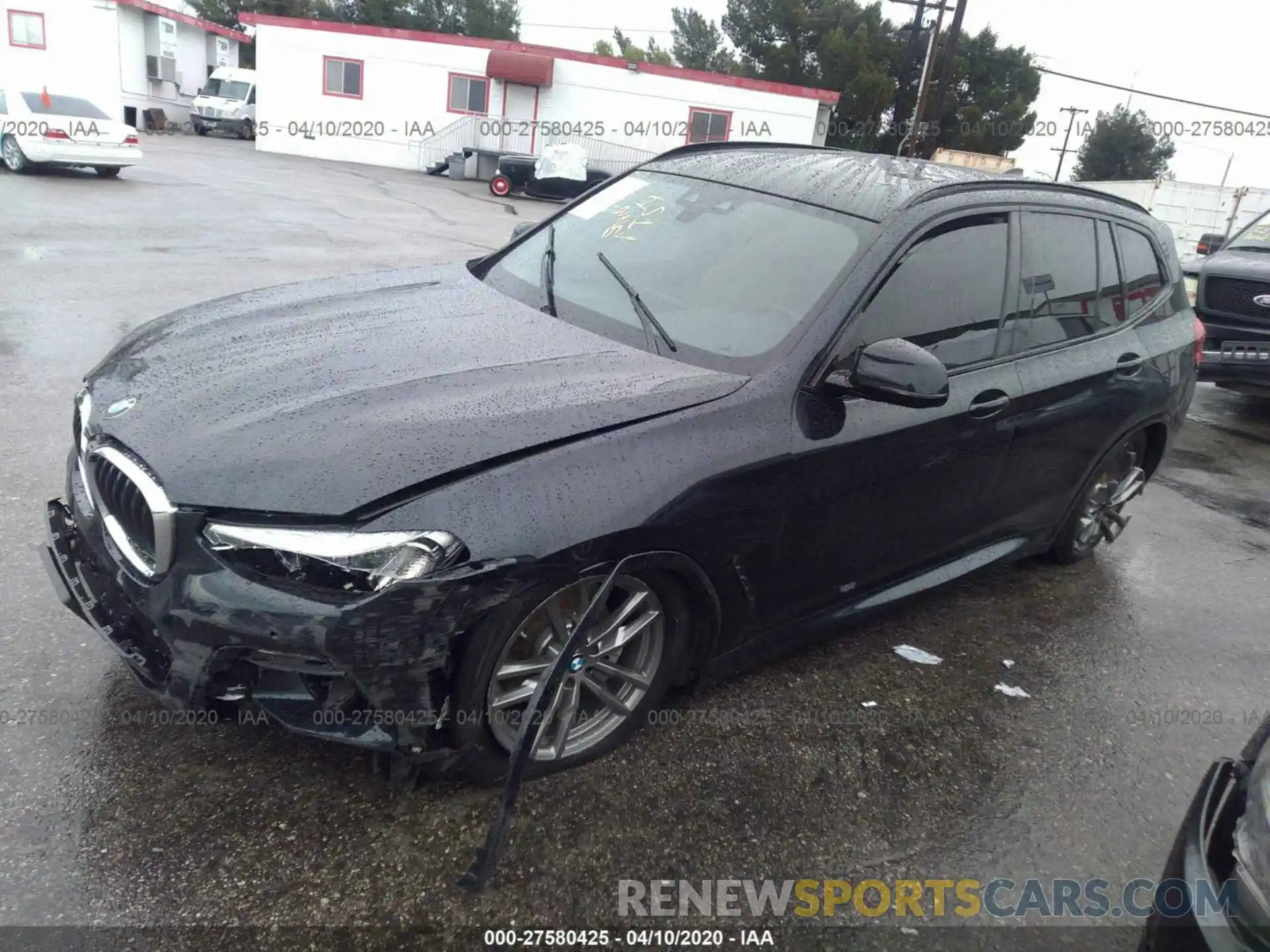 2 Photograph of a damaged car 5UXTR7C51KLF37563 BMW X3 2019