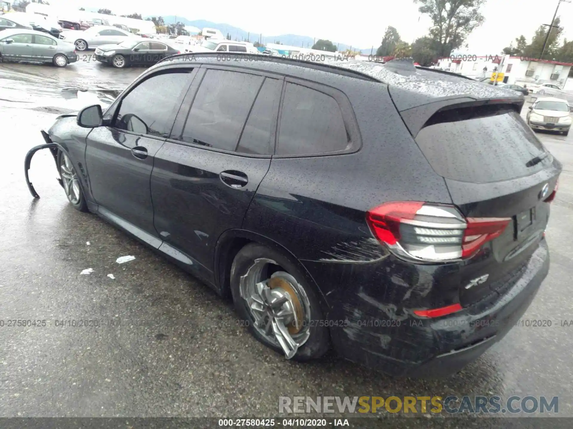 3 Photograph of a damaged car 5UXTR7C51KLF37563 BMW X3 2019