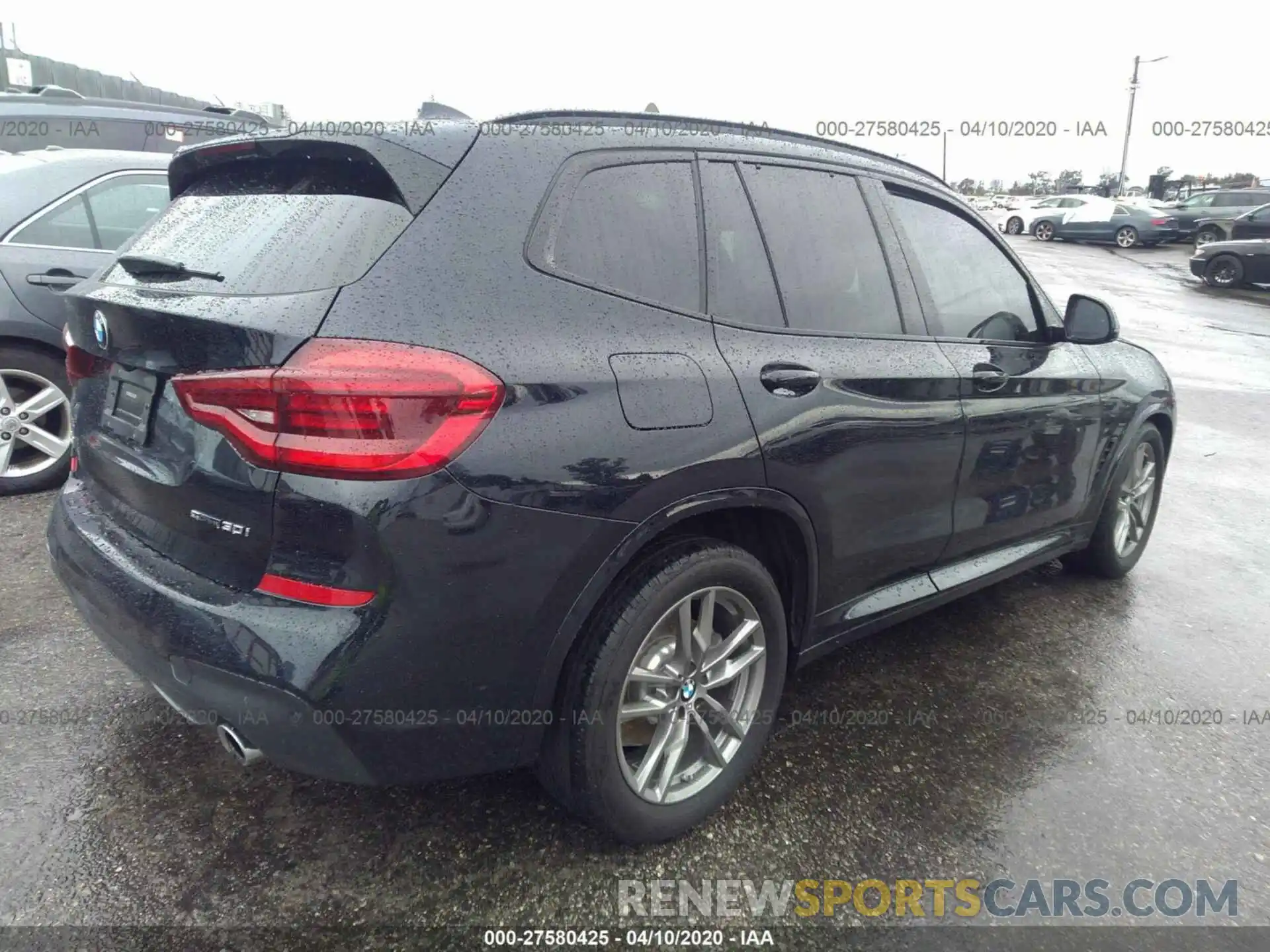 4 Фотография поврежденного автомобиля 5UXTR7C51KLF37563 BMW X3 2019