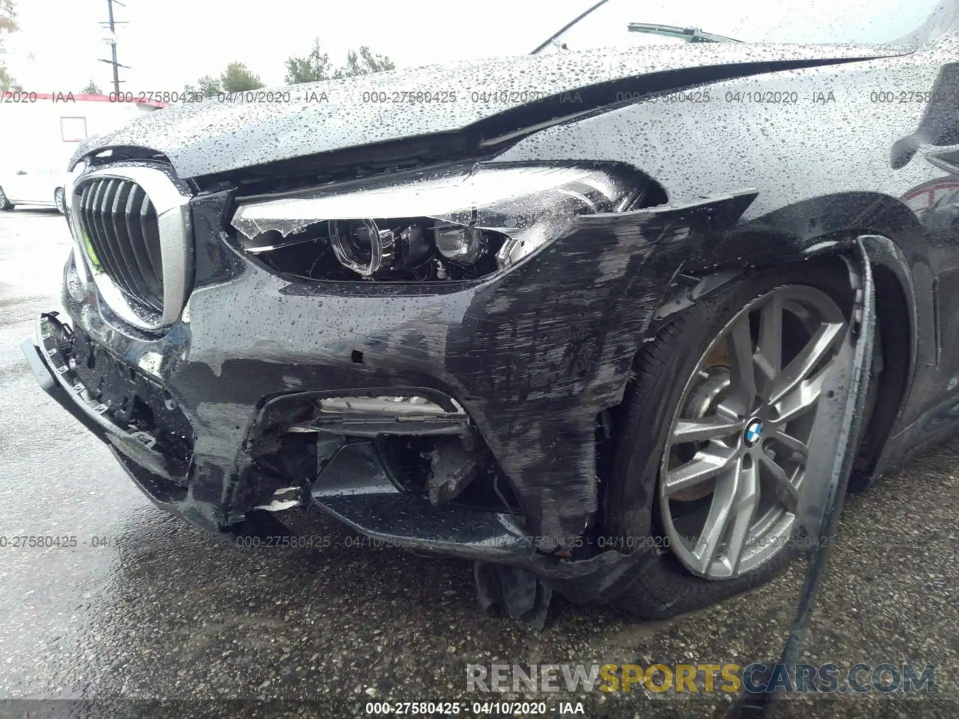 6 Photograph of a damaged car 5UXTR7C51KLF37563 BMW X3 2019