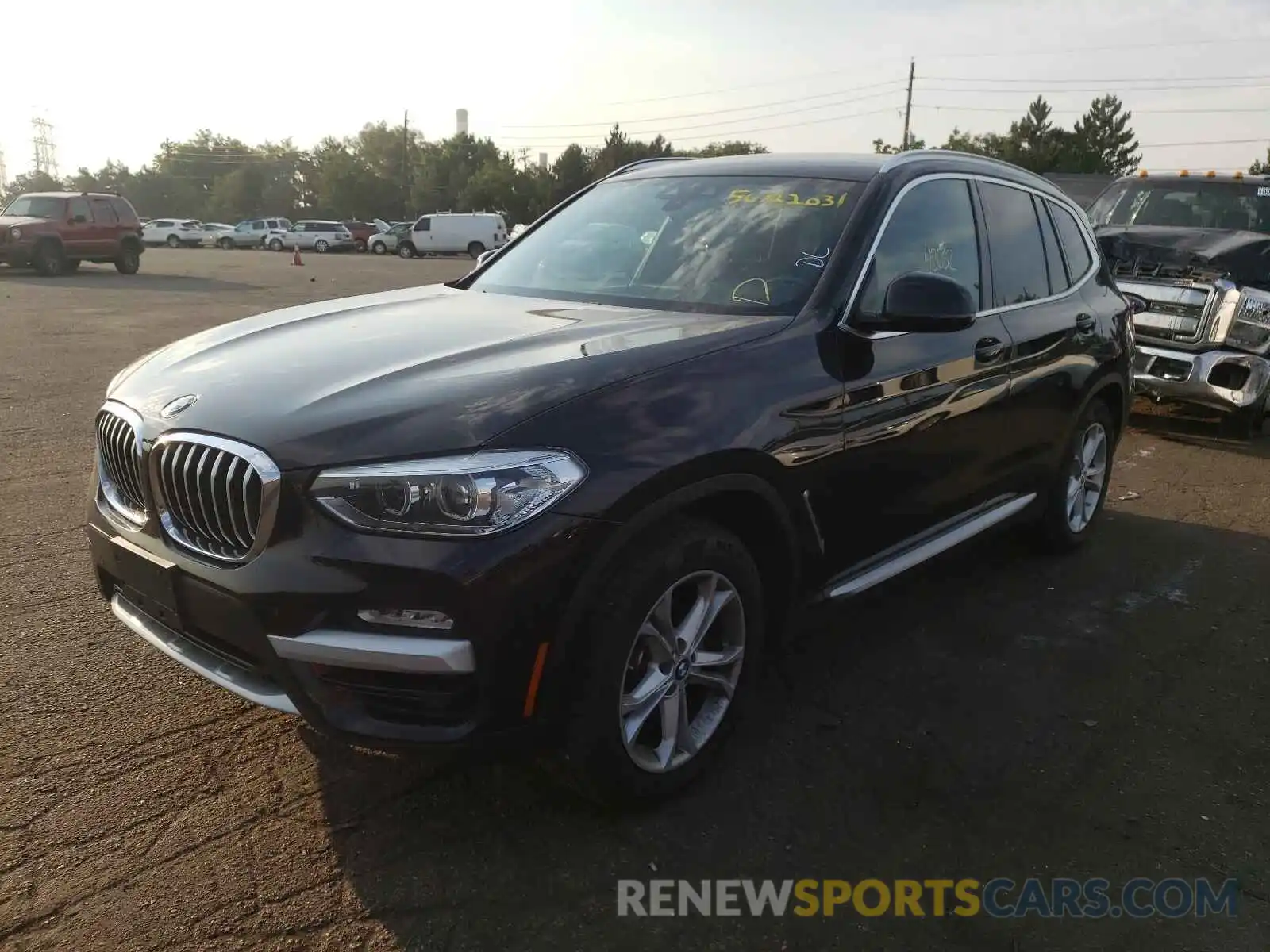 2 Фотография поврежденного автомобиля 5UXTR7C51KLR39516 BMW X3 2019