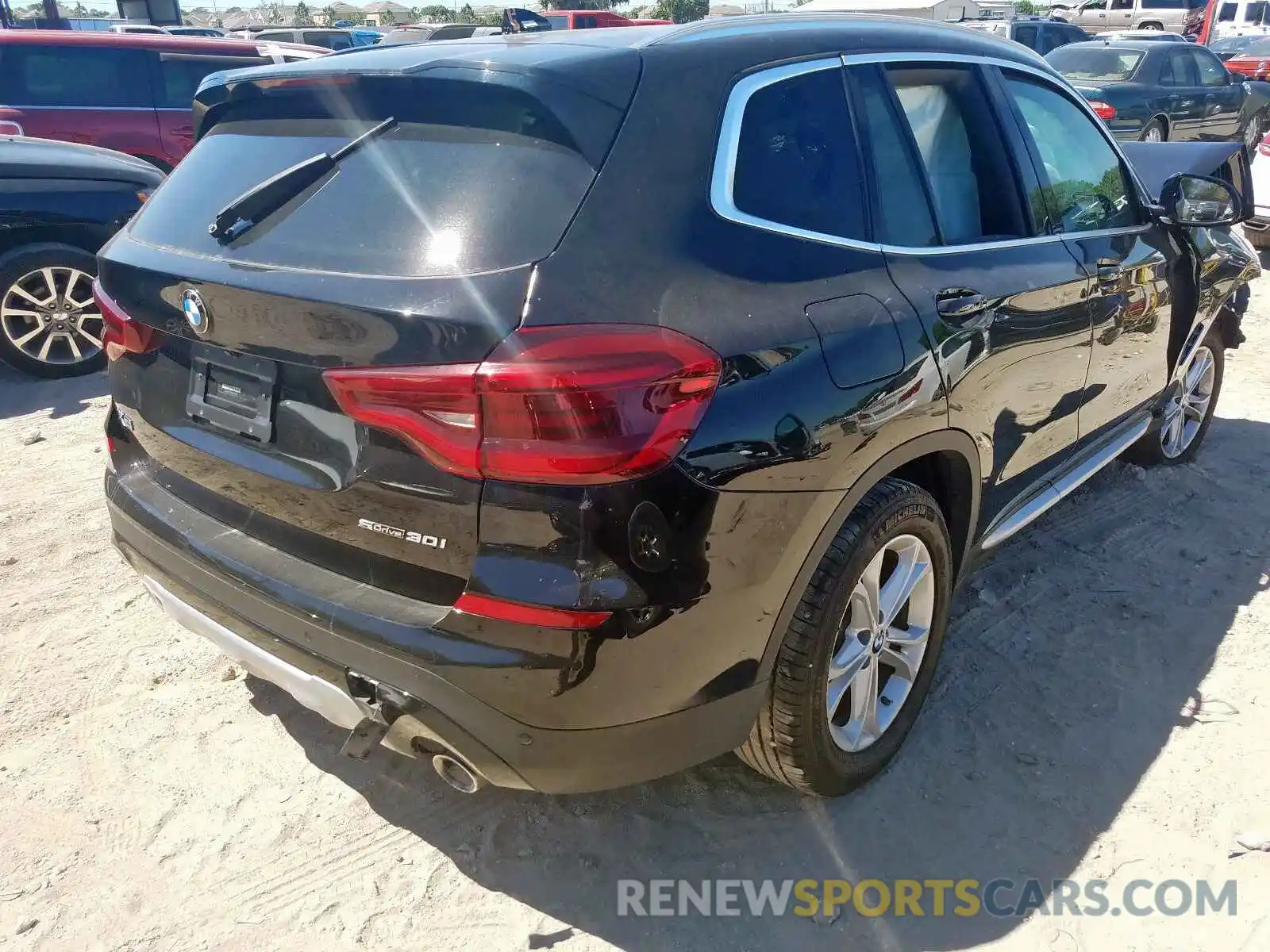 4 Photograph of a damaged car 5UXTR7C51KLR43906 BMW X3 2019