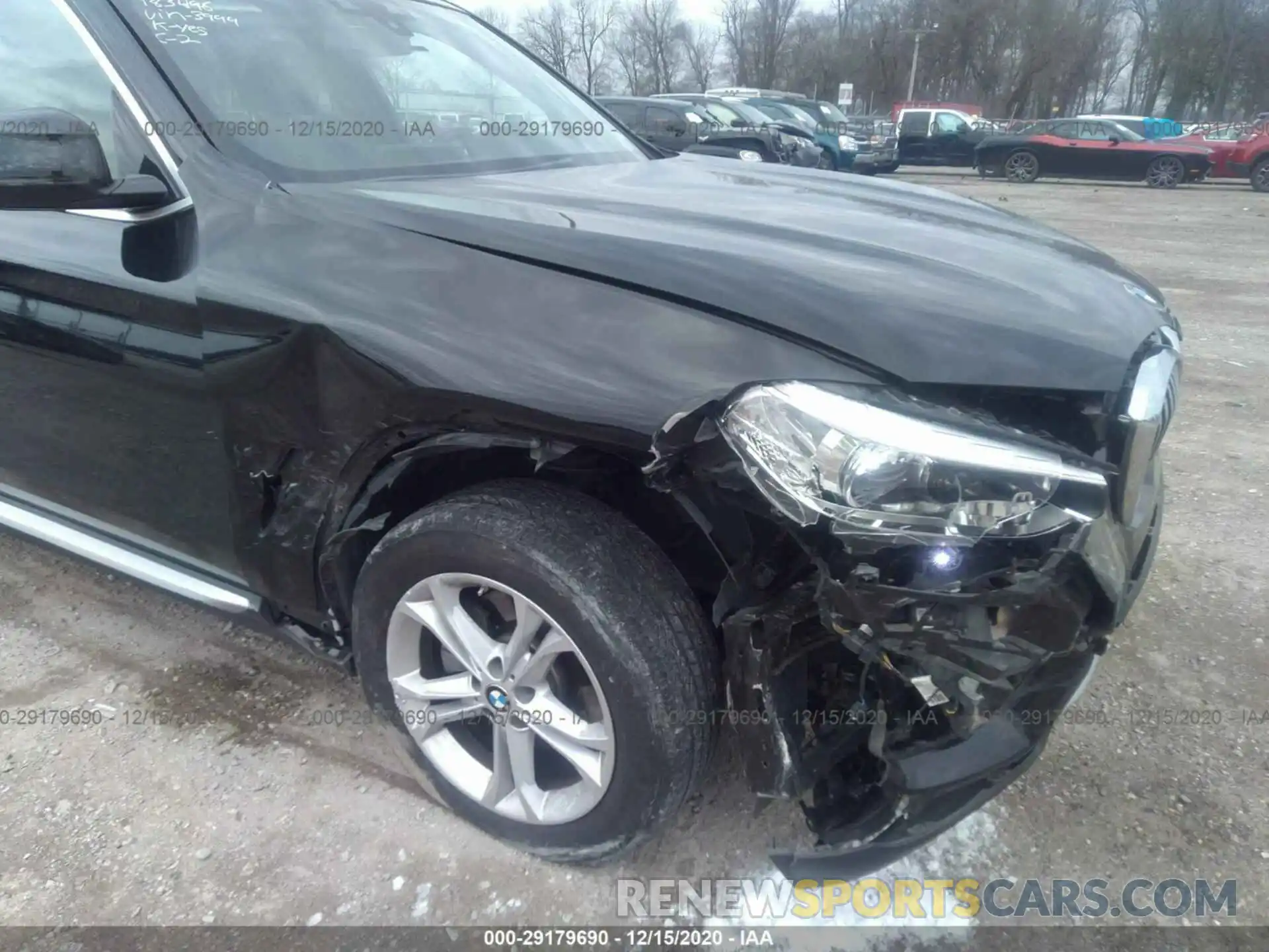 6 Photograph of a damaged car 5UXTR7C51KLR43999 BMW X3 2019