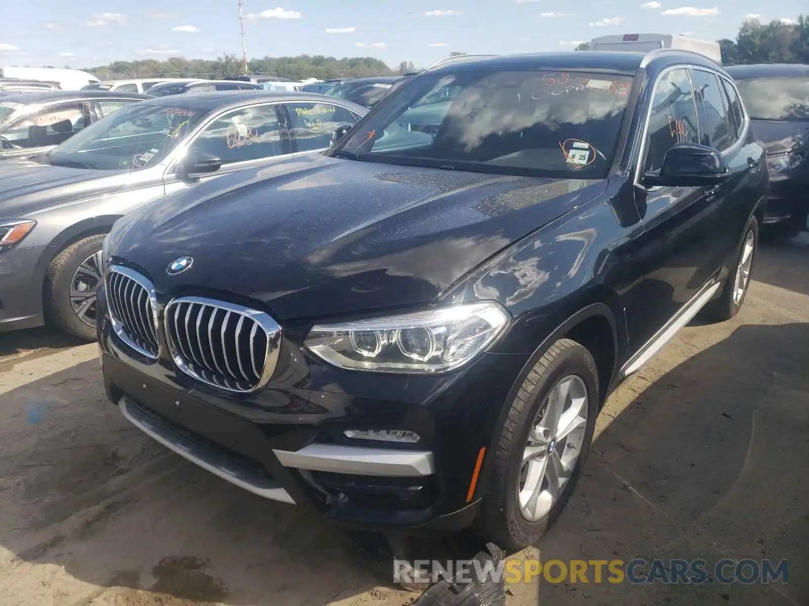 2 Photograph of a damaged car 5UXTR7C51KLR44327 BMW X3 2019