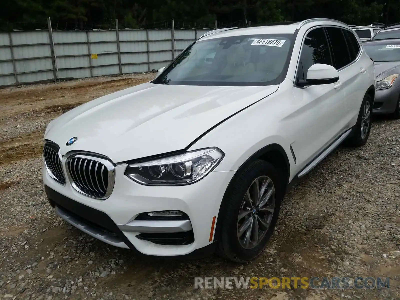 2 Photograph of a damaged car 5UXTR7C51KLR45137 BMW X3 2019