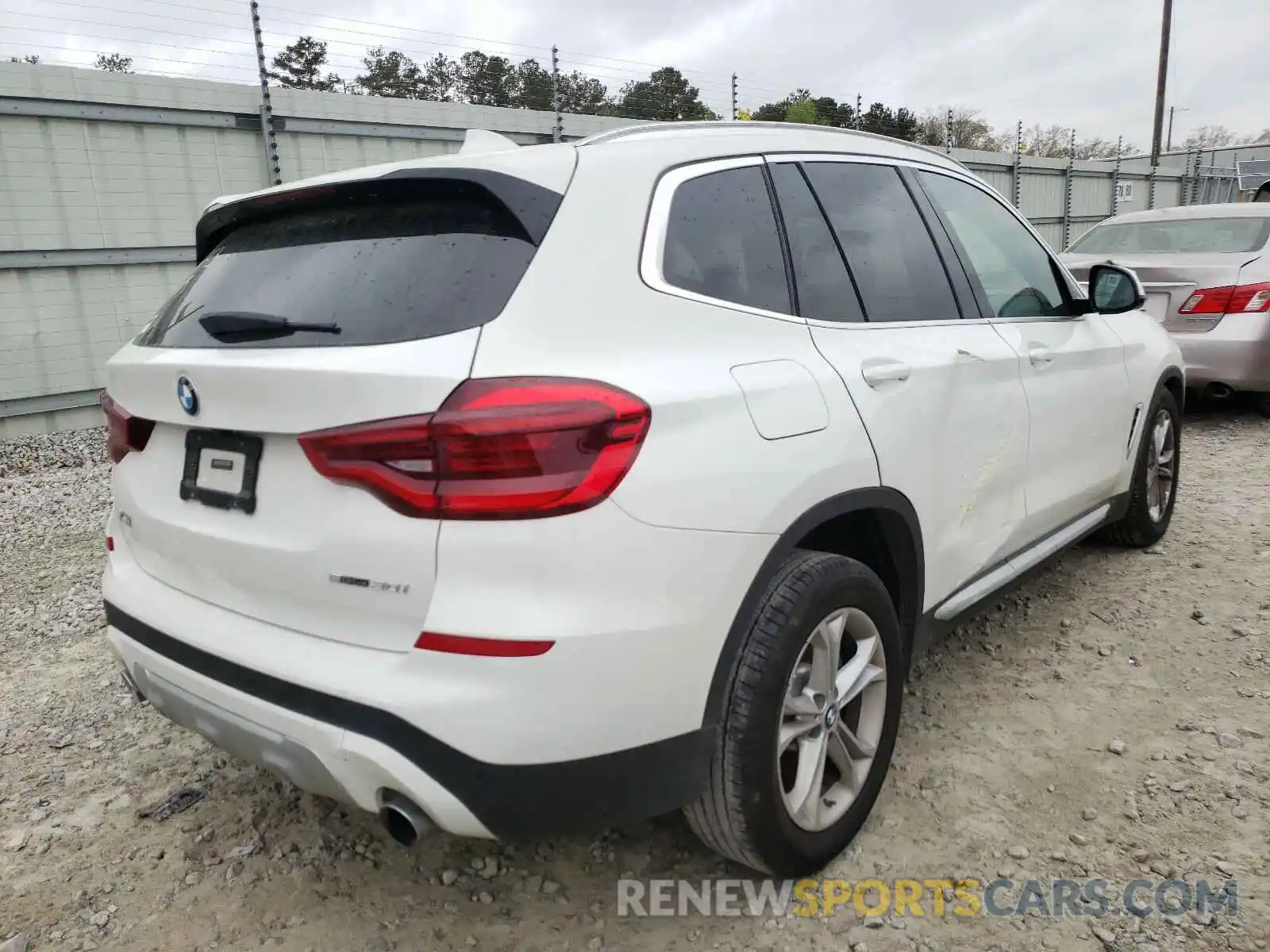 4 Photograph of a damaged car 5UXTR7C51KLR46143 BMW X3 2019