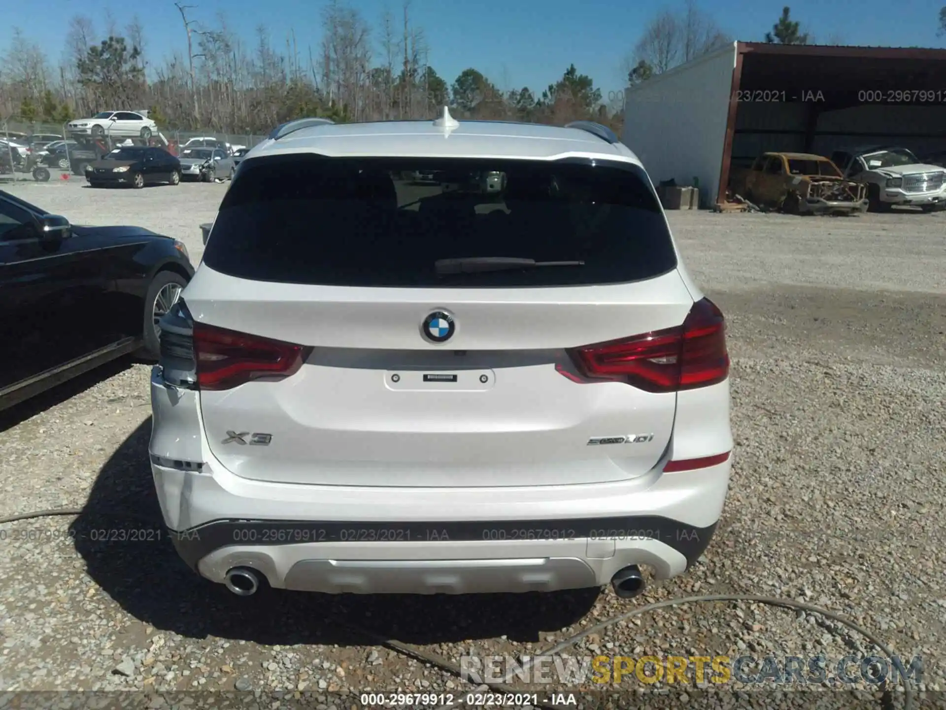 8 Фотография поврежденного автомобиля 5UXTR7C51KLR47762 BMW X3 2019