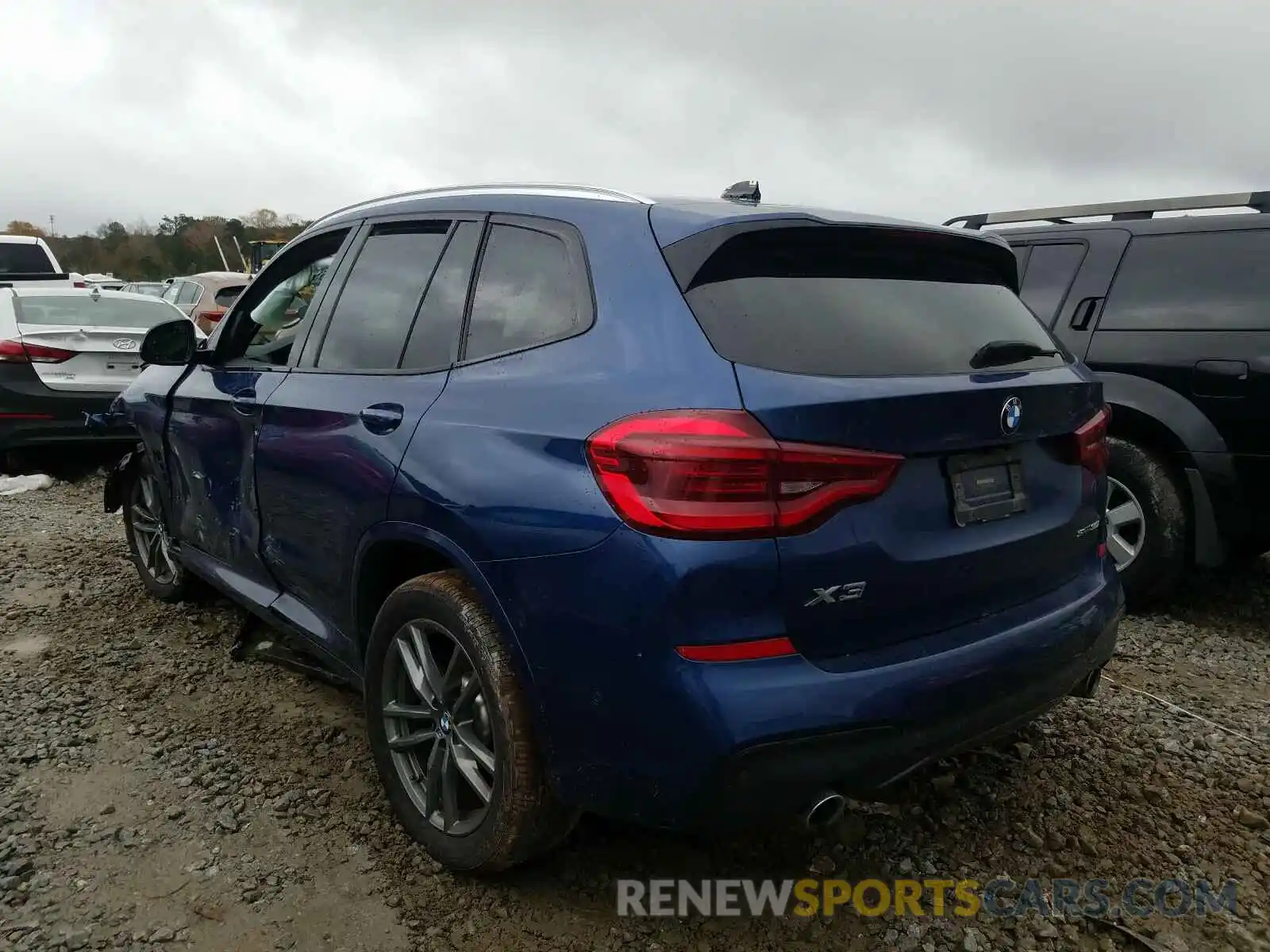 3 Photograph of a damaged car 5UXTR7C51KLR48829 BMW X3 2019