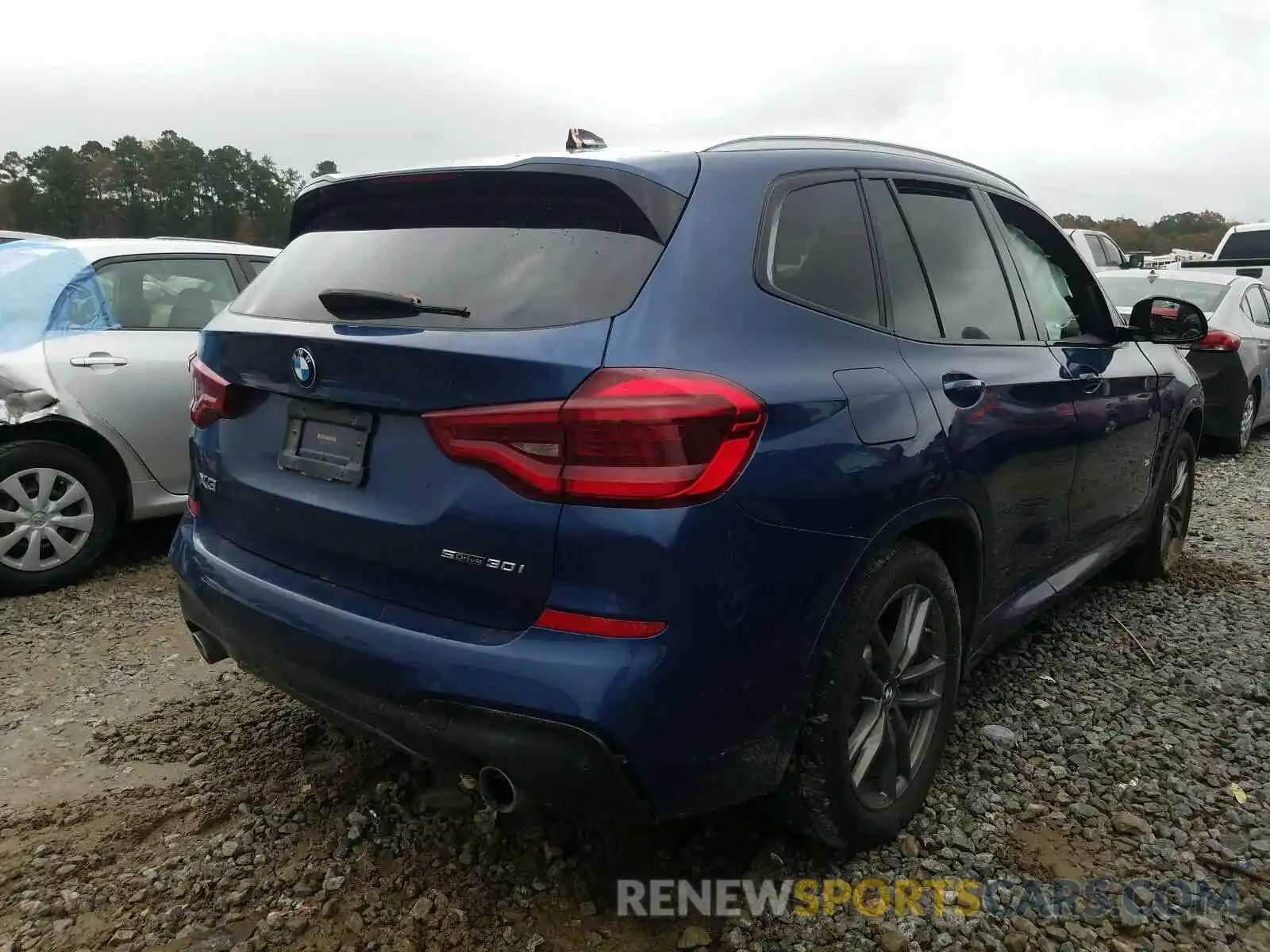 4 Фотография поврежденного автомобиля 5UXTR7C51KLR48829 BMW X3 2019