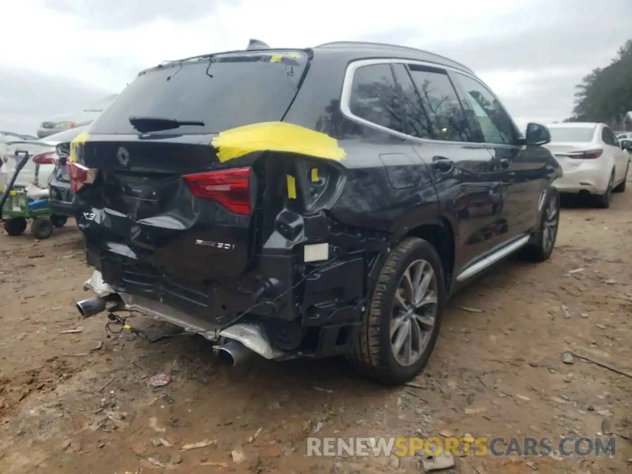 4 Фотография поврежденного автомобиля 5UXTR7C51KLR48961 BMW X3 2019