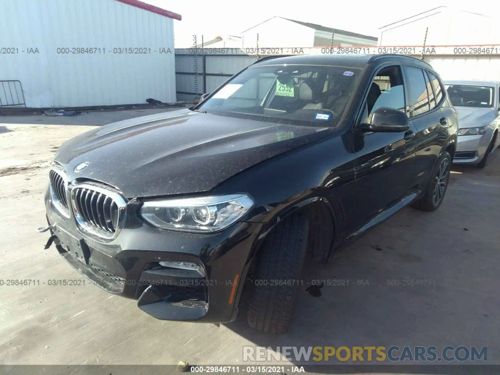 2 Photograph of a damaged car 5UXTR7C51KLR49656 BMW X3 2019