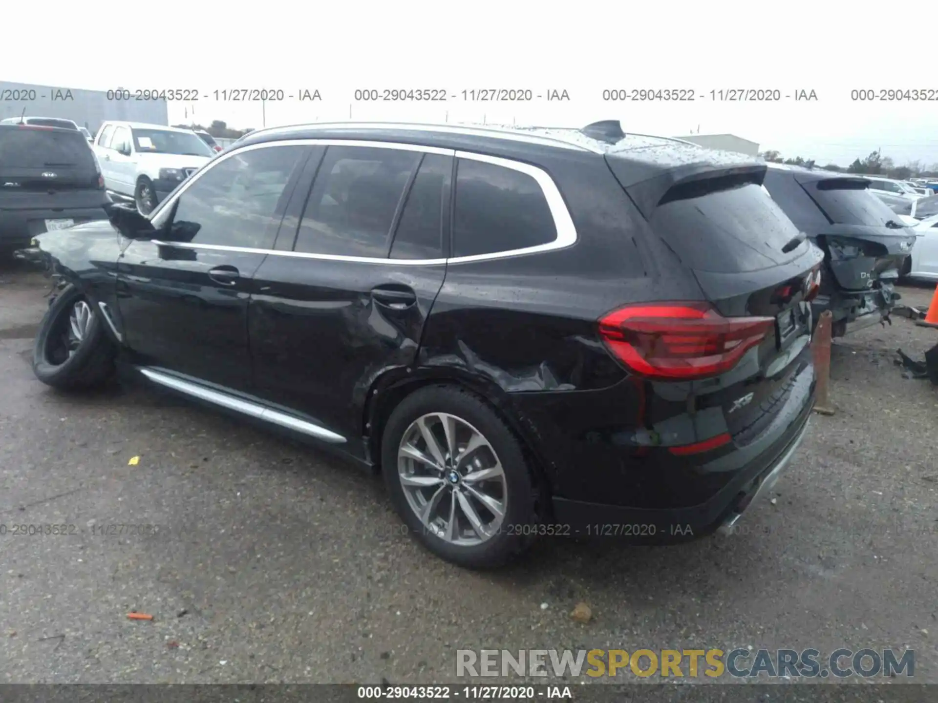 3 Photograph of a damaged car 5UXTR7C51KLR50712 BMW X3 2019