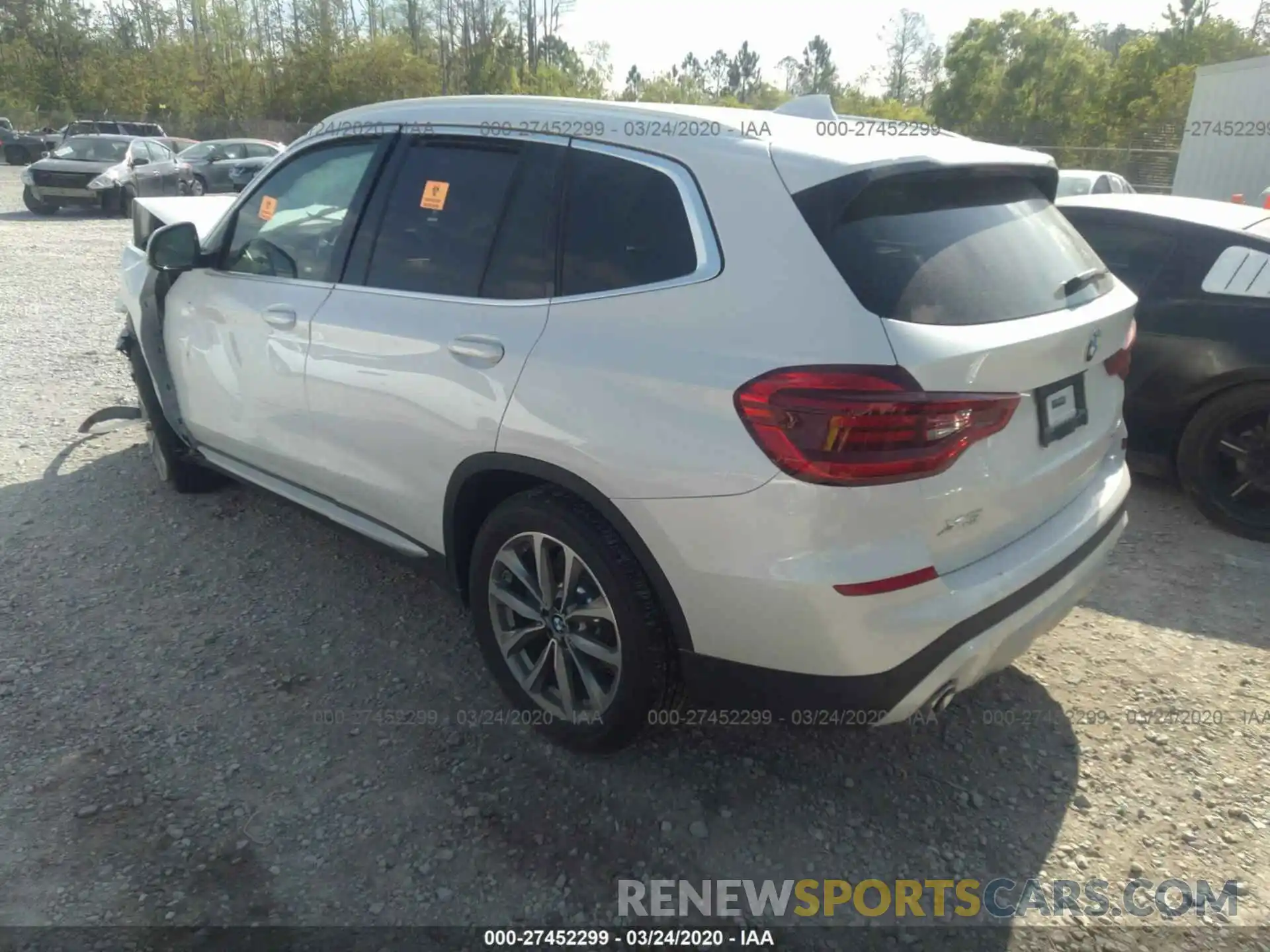 3 Photograph of a damaged car 5UXTR7C51KLR52914 BMW X3 2019