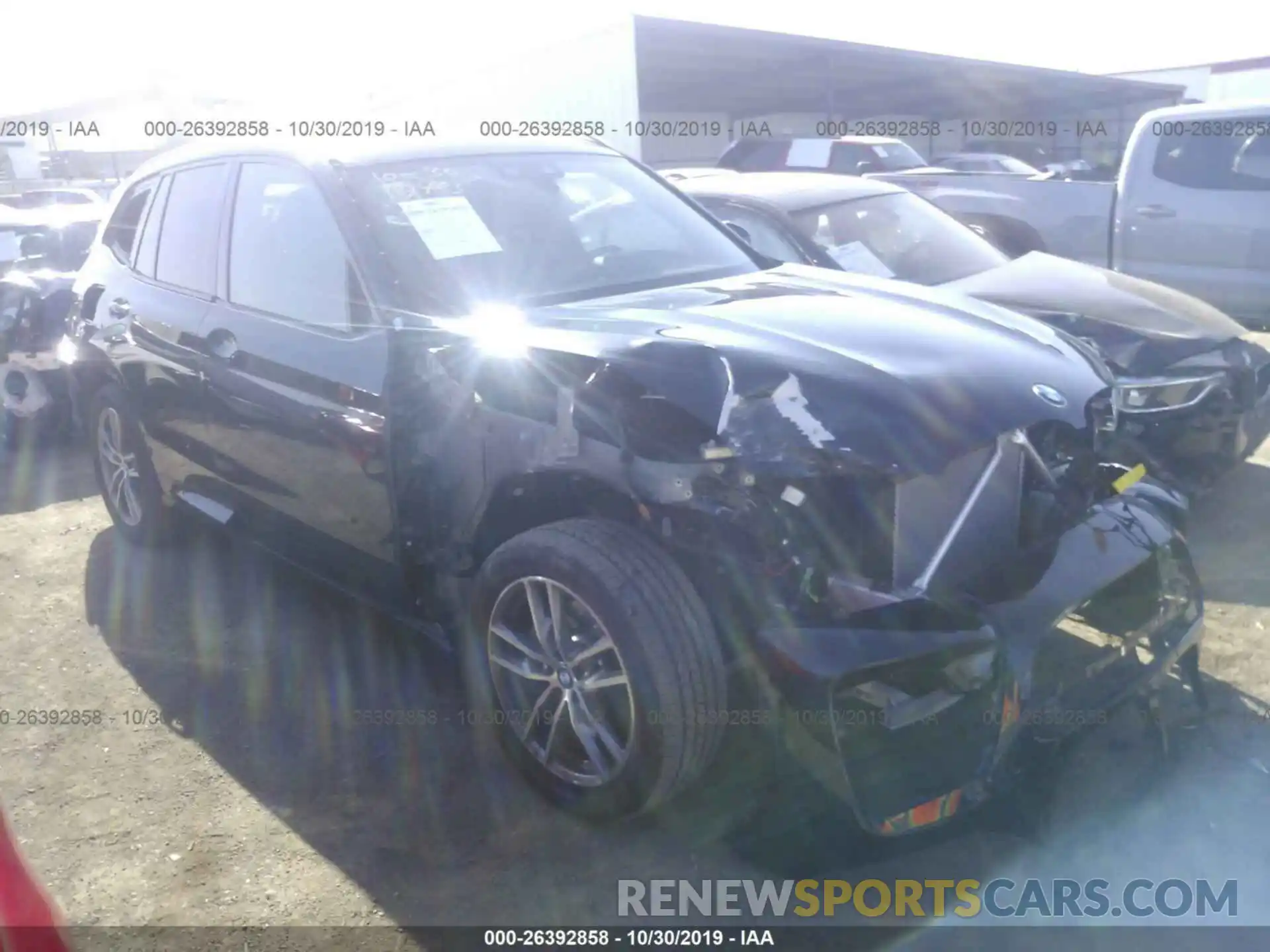 1 Фотография поврежденного автомобиля 5UXTR7C52KLE93430 BMW X3 2019