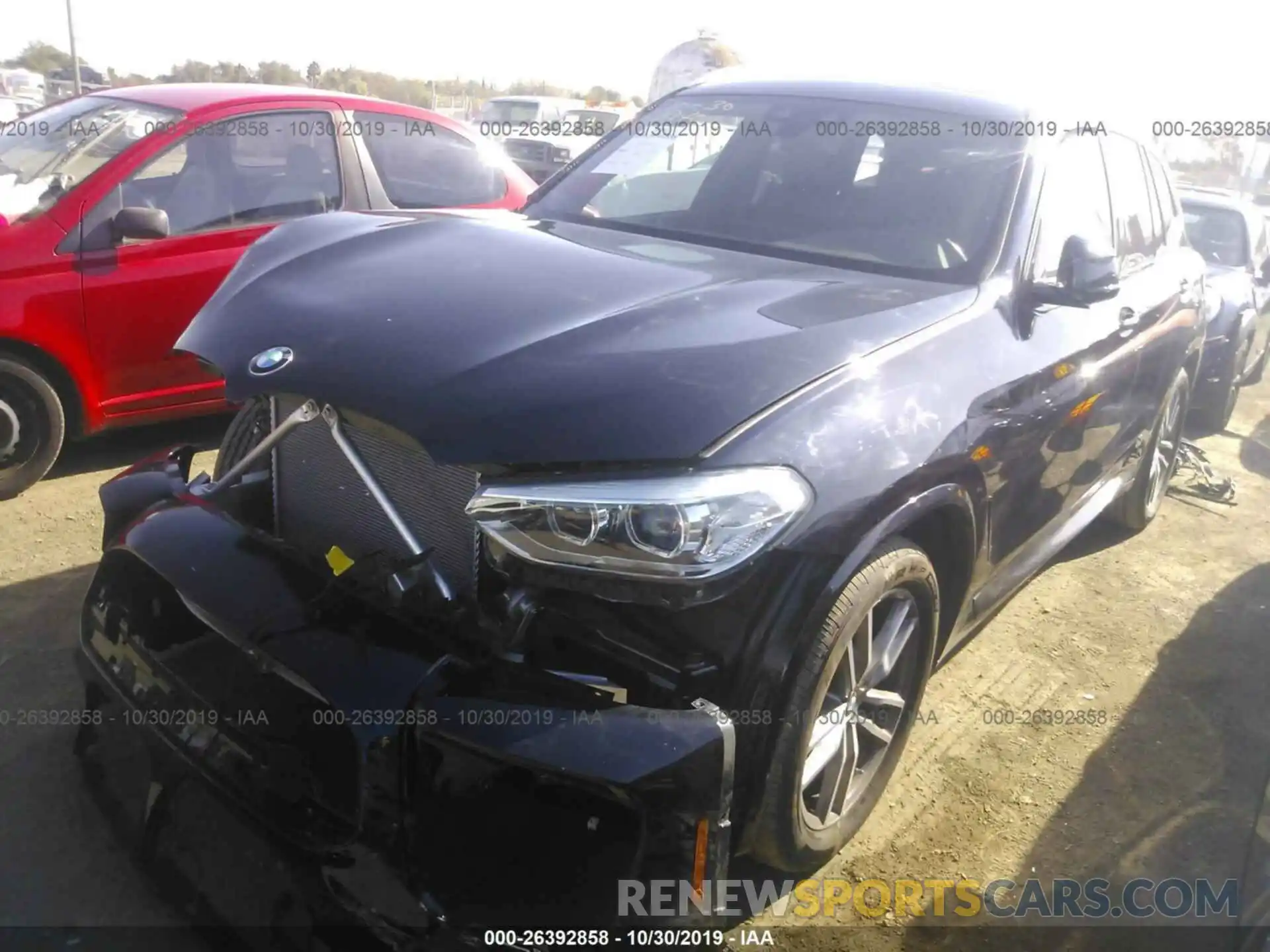 2 Фотография поврежденного автомобиля 5UXTR7C52KLE93430 BMW X3 2019