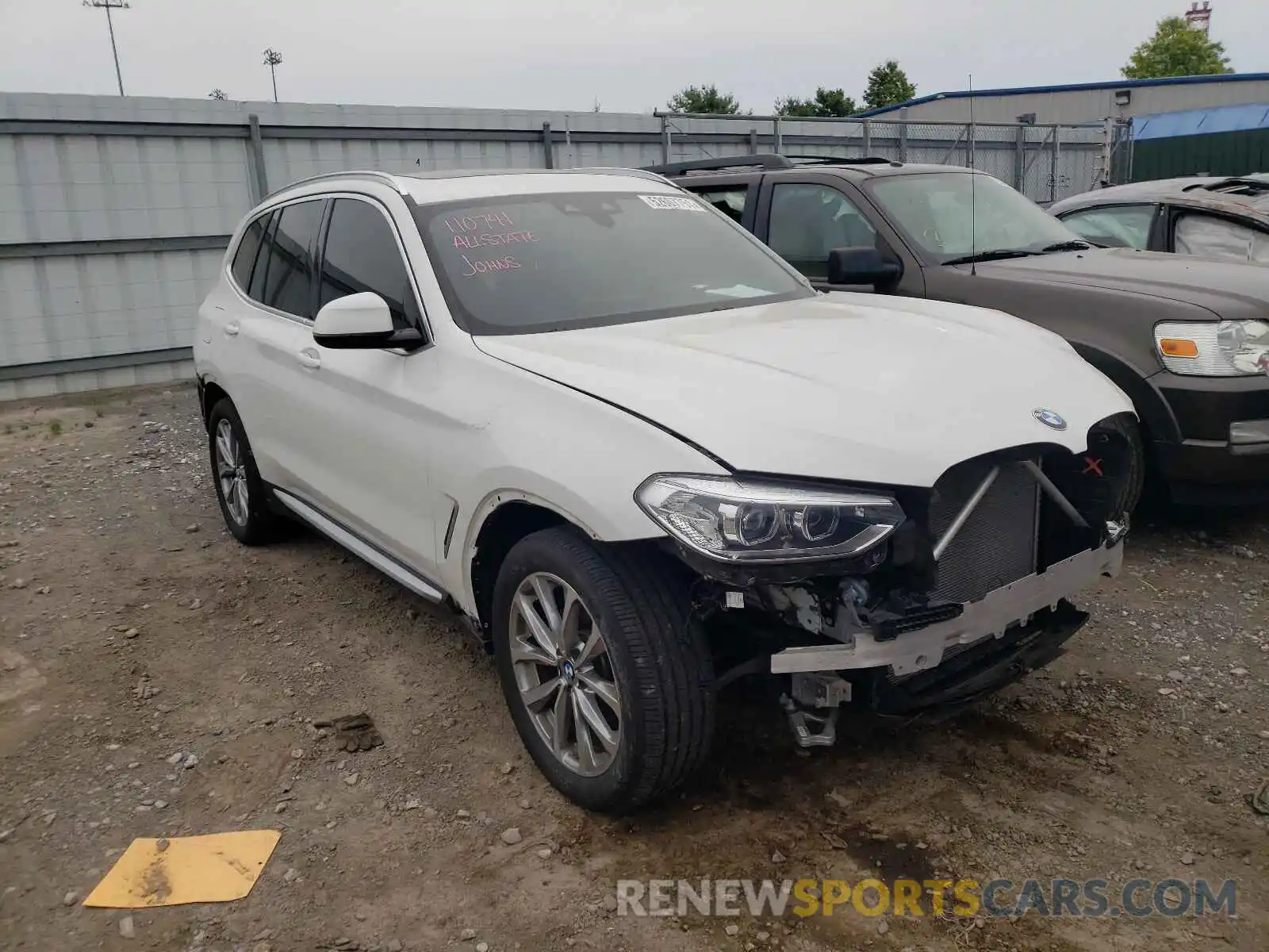 1 Фотография поврежденного автомобиля 5UXTR7C52KLE94786 BMW X3 2019