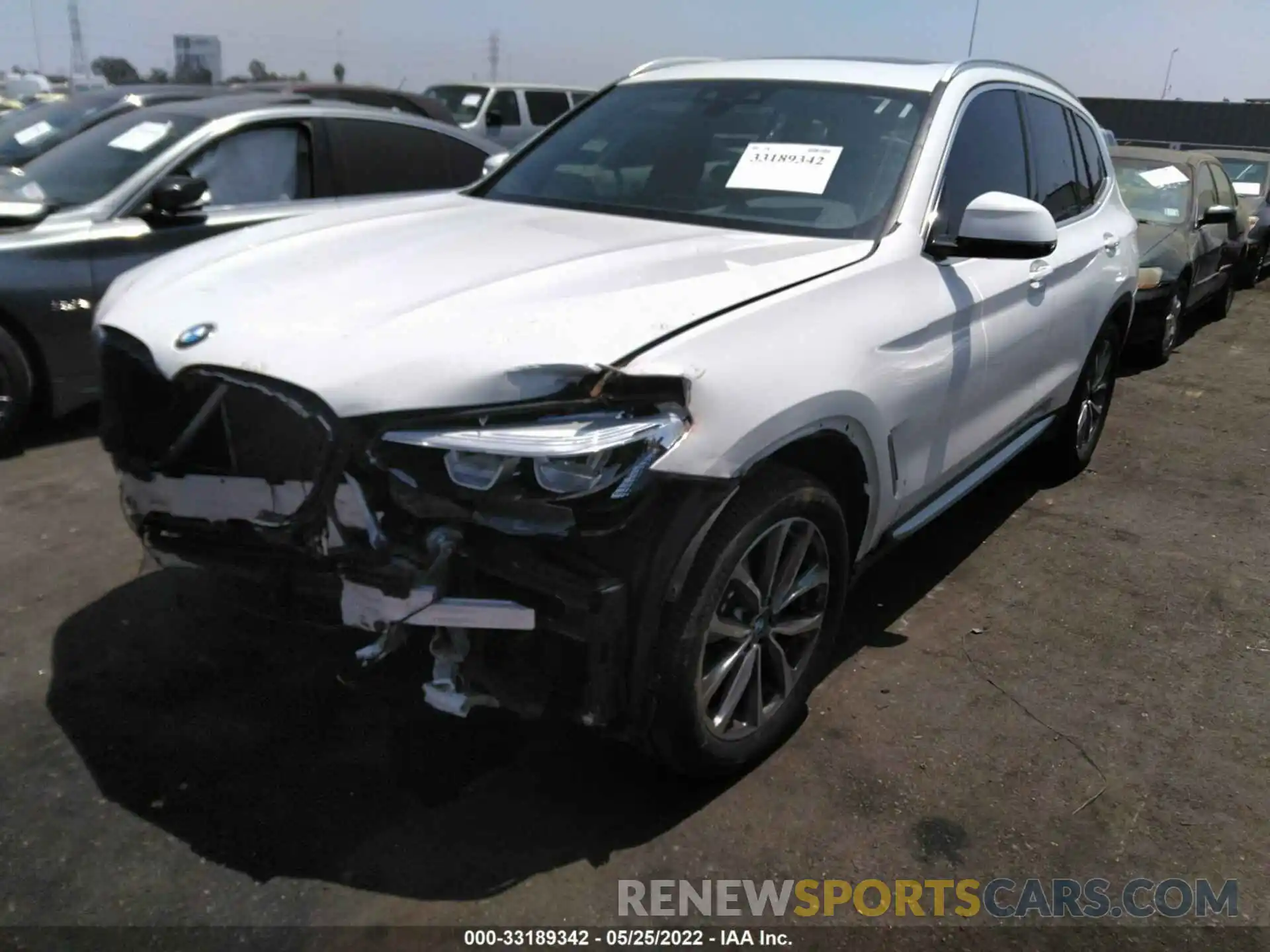 2 Photograph of a damaged car 5UXTR7C52KLE96635 BMW X3 2019