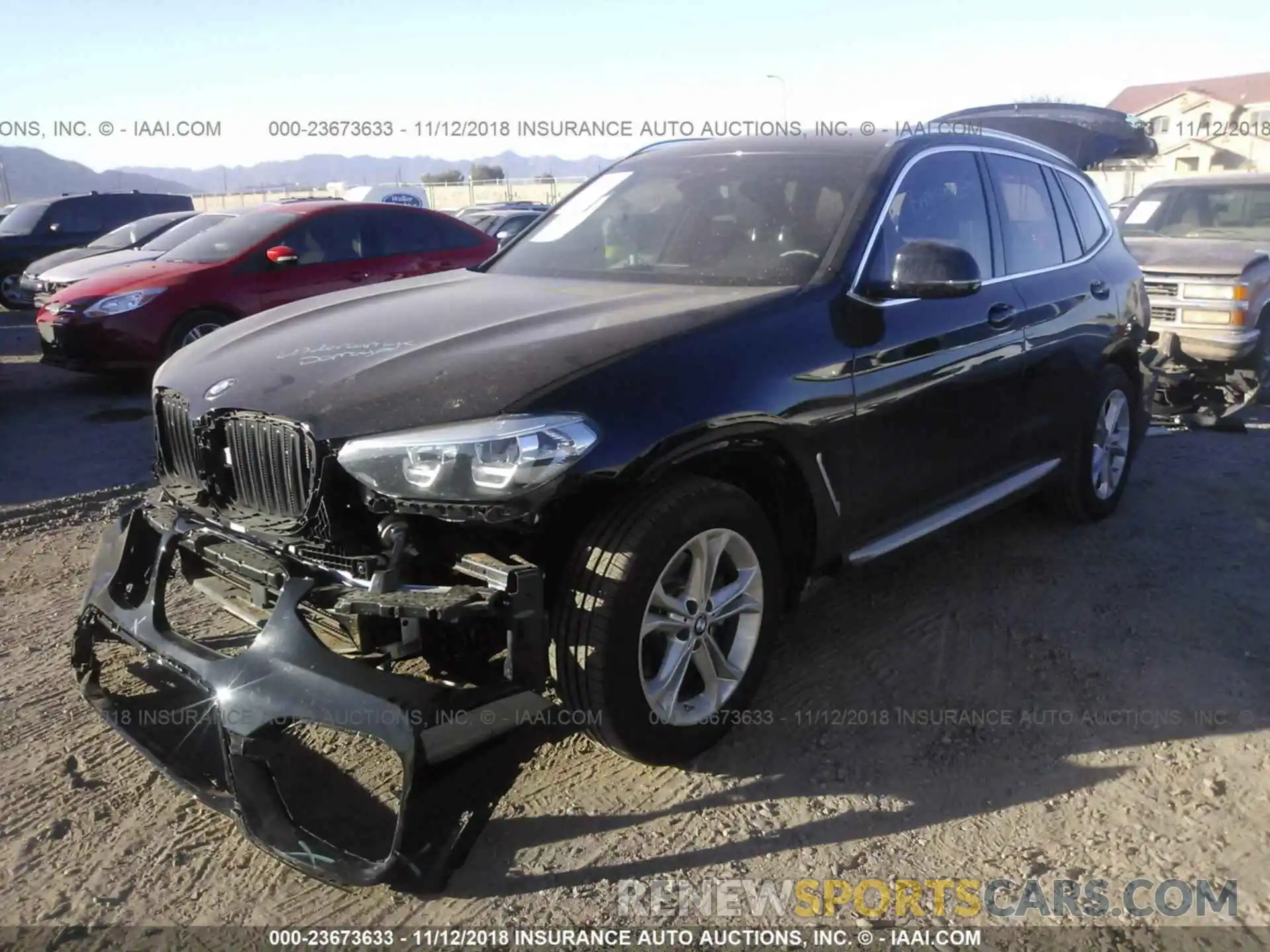 2 Фотография поврежденного автомобиля 5UXTR7C52KLE97378 BMW X3 2019