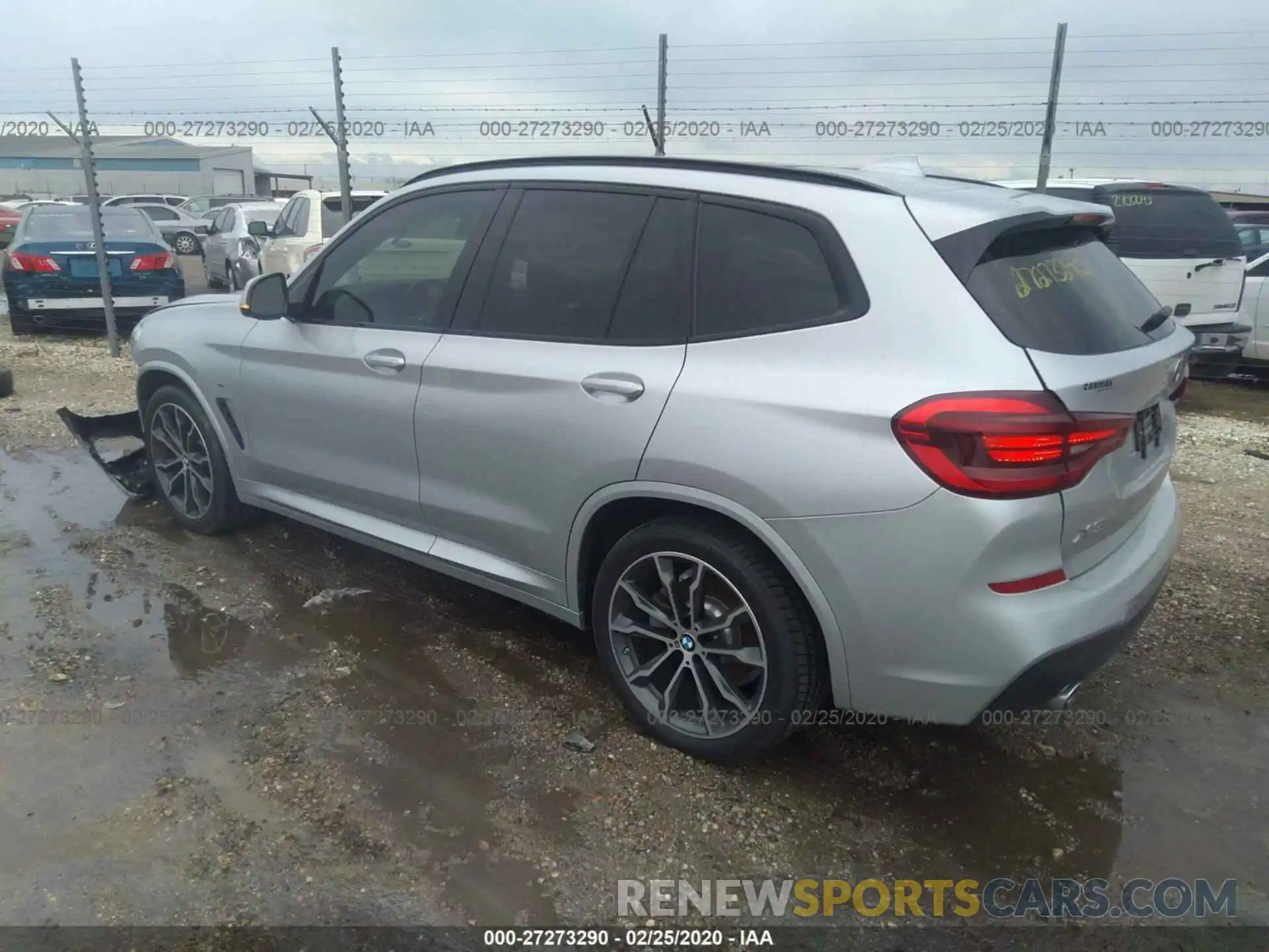 3 Фотография поврежденного автомобиля 5UXTR7C52KLF24272 BMW X3 2019