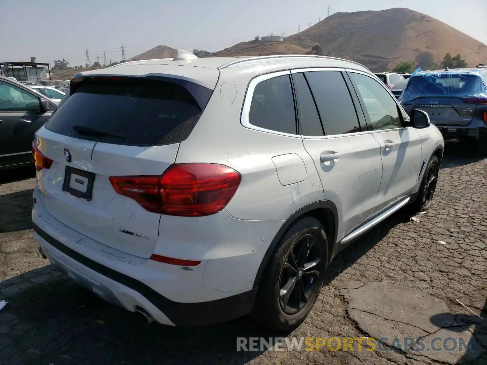 4 Фотография поврежденного автомобиля 5UXTR7C52KLF24871 BMW X3 2019