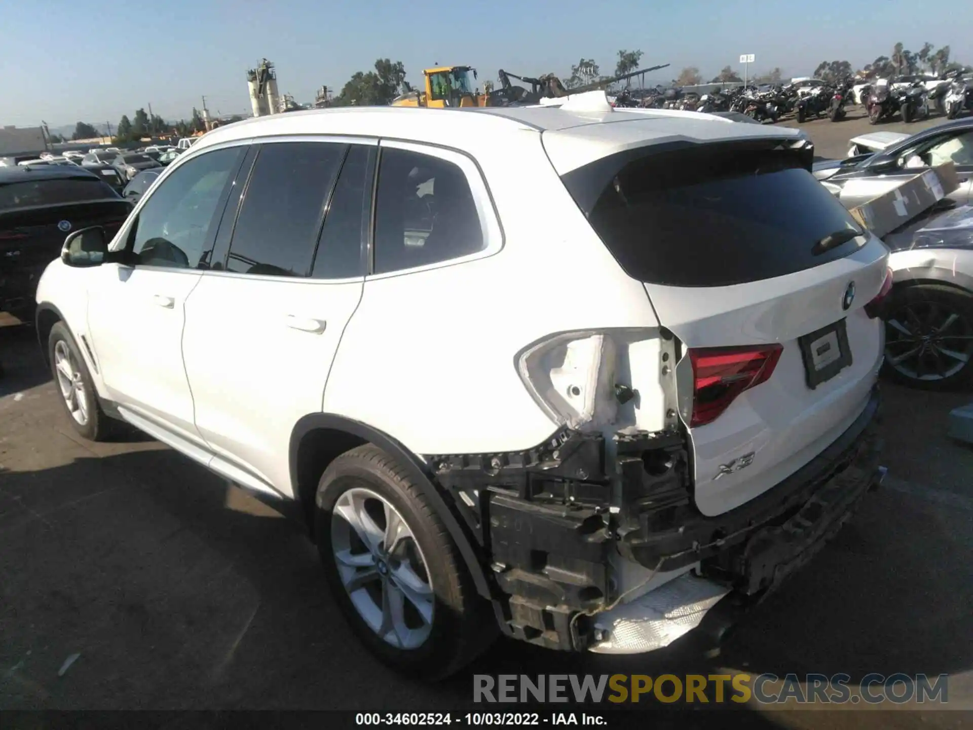 3 Photograph of a damaged car 5UXTR7C52KLF24904 BMW X3 2019